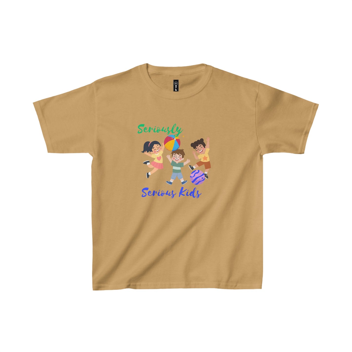 Kids Heavy Cotton™ Tee_ N2 Series SPW KHCT PT2WW001_Limited Edition Durable Comfort for Every Adventure by WesternWaves: