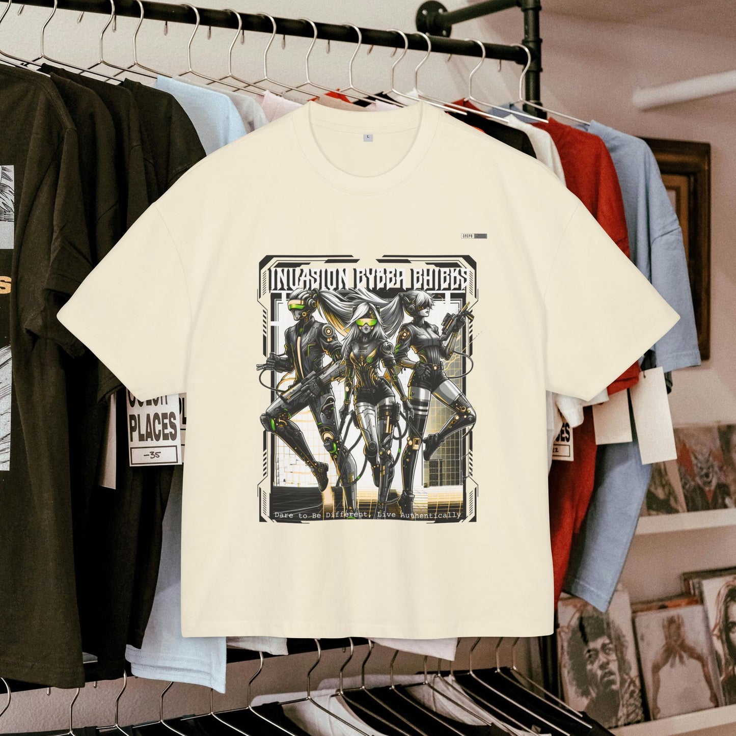 Unisex Ultra Heavy Cotton Box Tee_ Series N8+ USUHCBTEE PT2WW001_ 28 Sep 2025_ Limited Edition Casual Streetwear by WesternWaves: