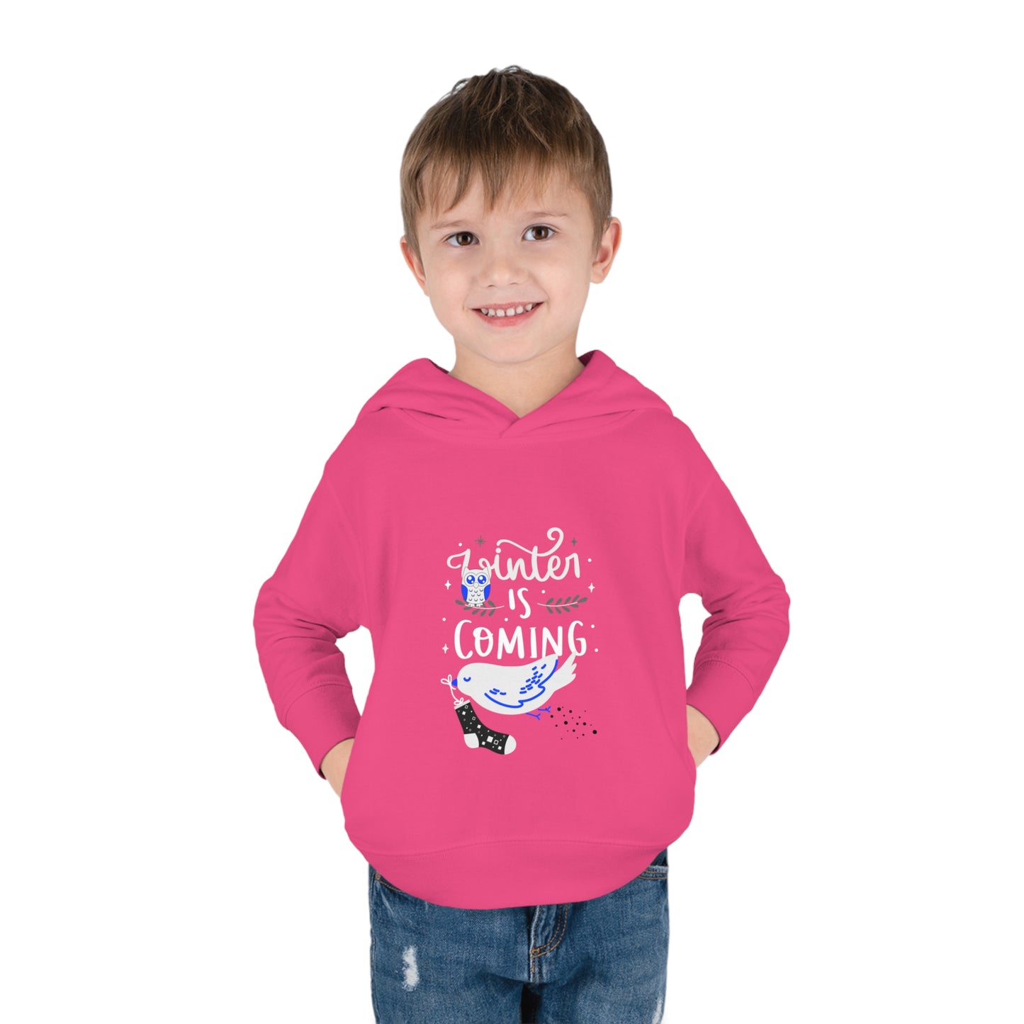 Toddler Pullover Fleece Hoodie – N2 Series SPW TPOFH PT2WW002_– Cozy, Durable & Personalized Limited Edition by WesternWaves: