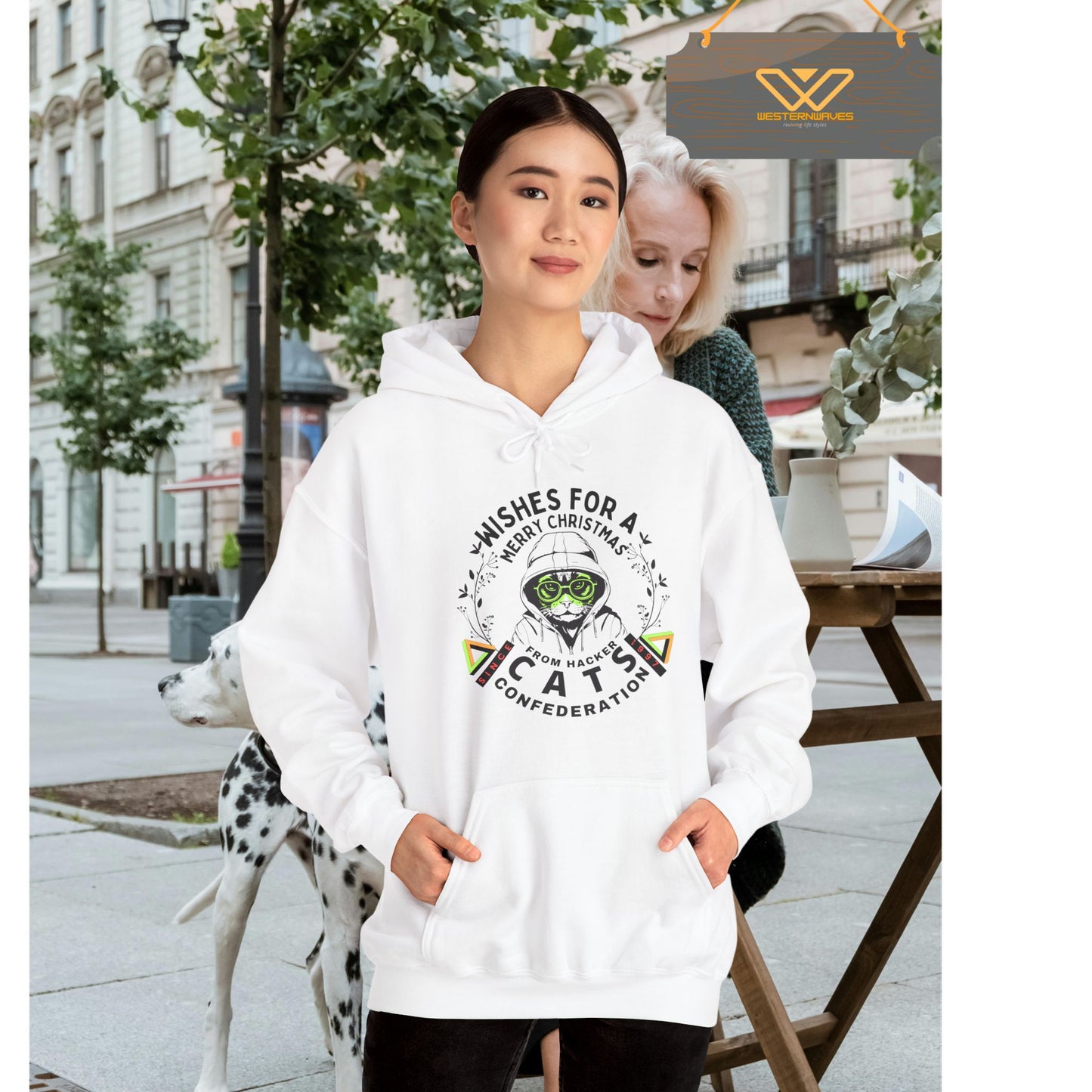 Unisex Heavy Blend™ Hooded Sweatshirt_ N2 Series SPW USHBHSS PT2WW001_ 2024 X’Mas Limited Edition by WesternWaves: