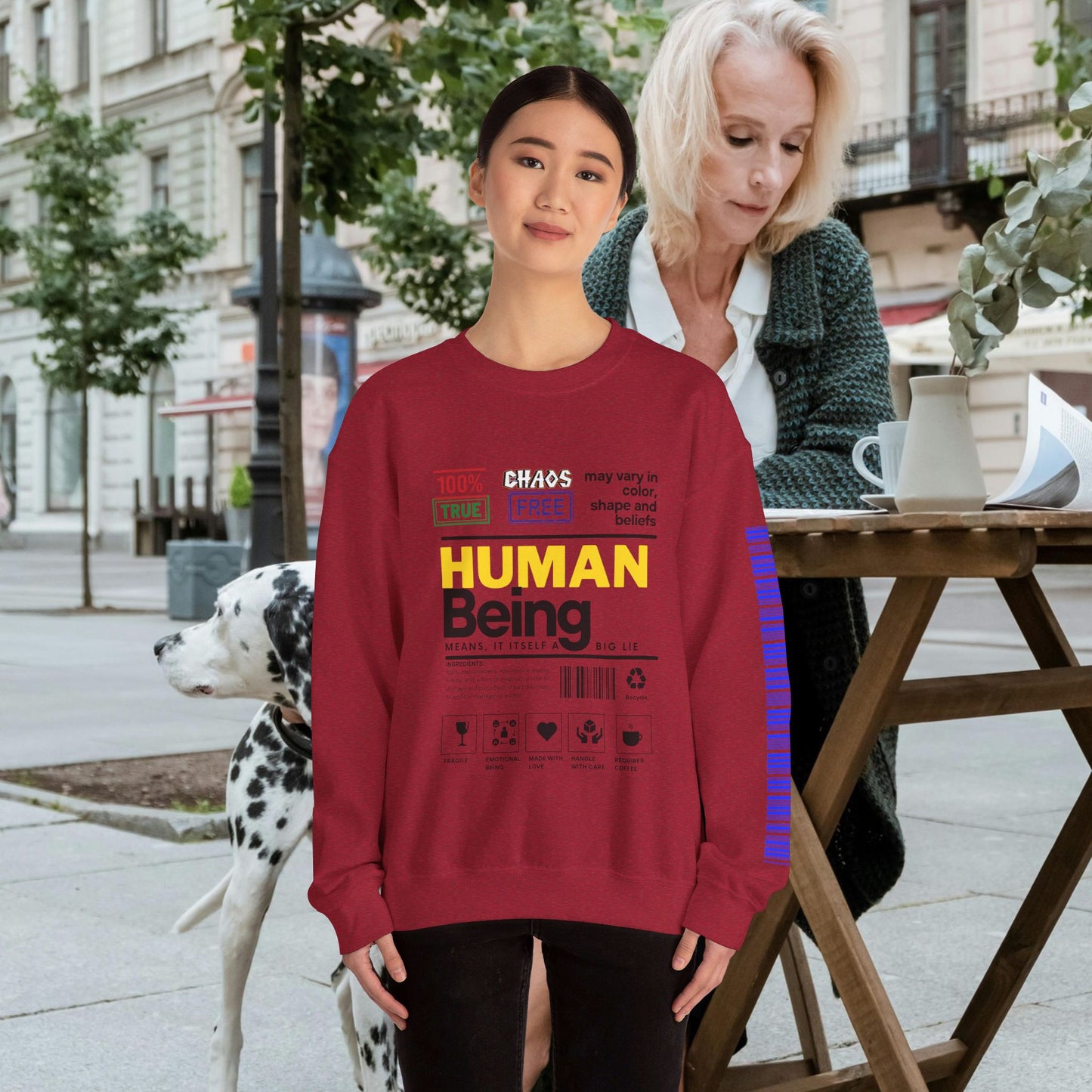 Unisex Heavy Blend™ Crewneck Sweatshirt_ N2 Series SPW UHBCSS PT2WW018_ Limited Edition Pure Luxury  By WesternWaves: