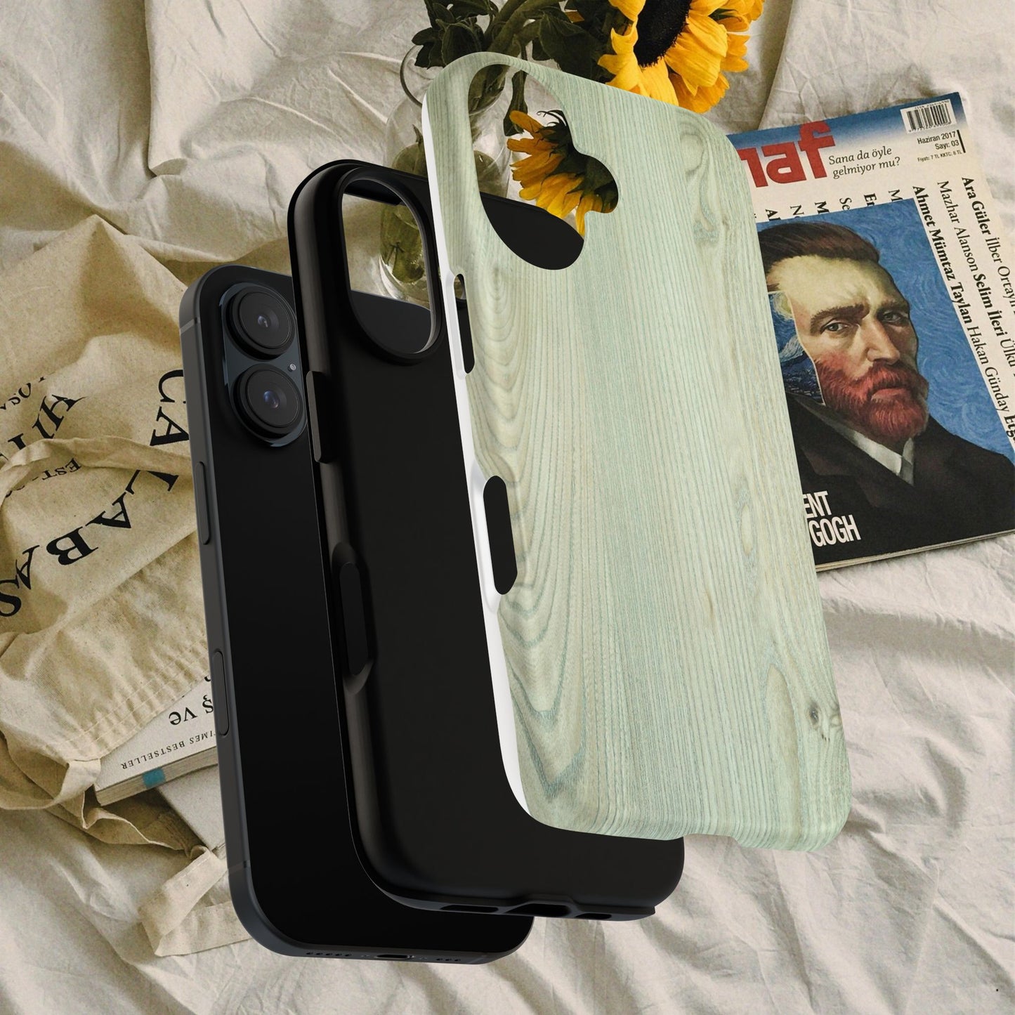 Tough Cases_ iPhone Case_ Series N8+ TCPCASE PT2WW005_ Limited Edition  Wooden Grain Phone Case for iPhones by WesternWaves_
