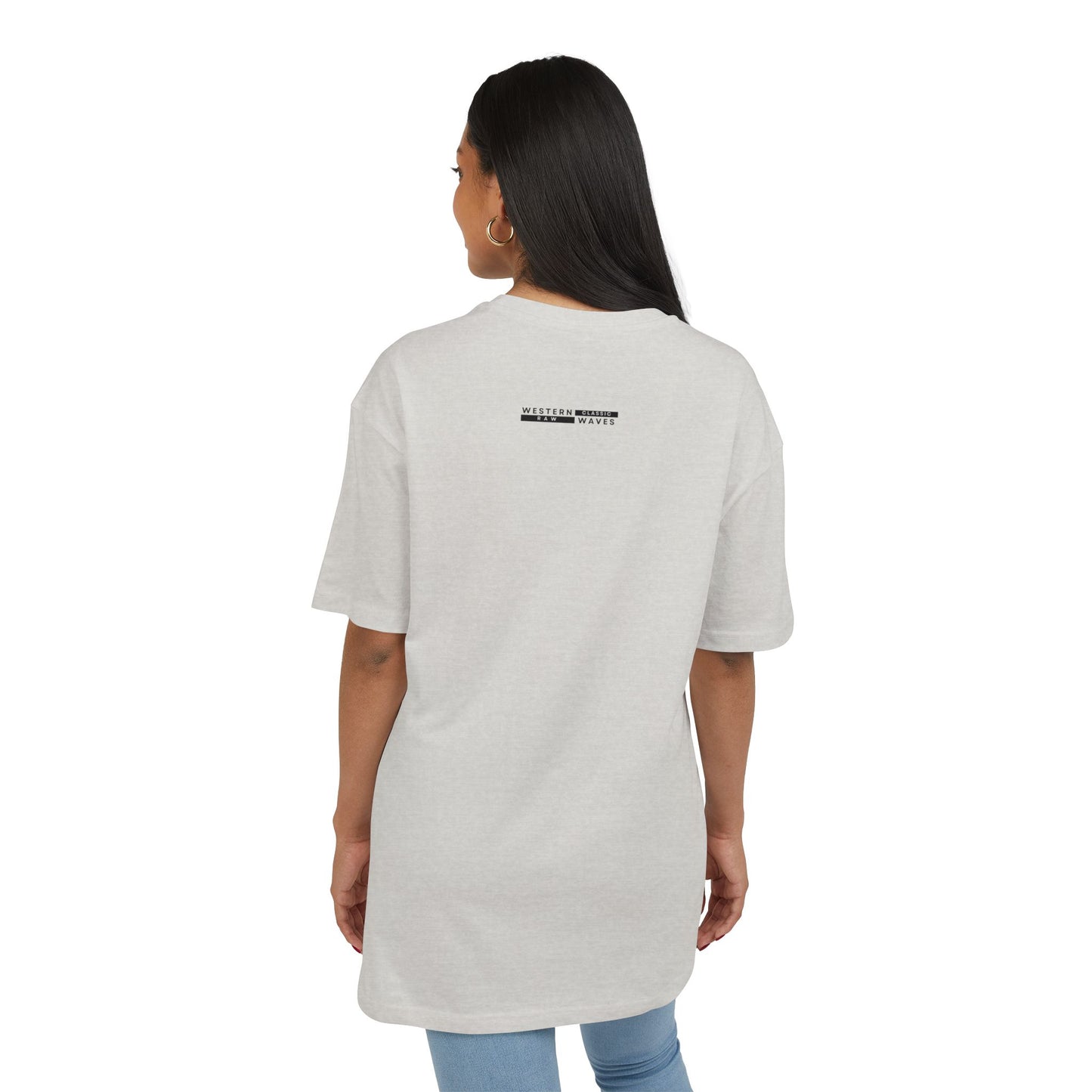 Unisex Oversized Tee_ N6+ Series USOSTEE PT2WW004_ Limited Edition by WesternWaves: