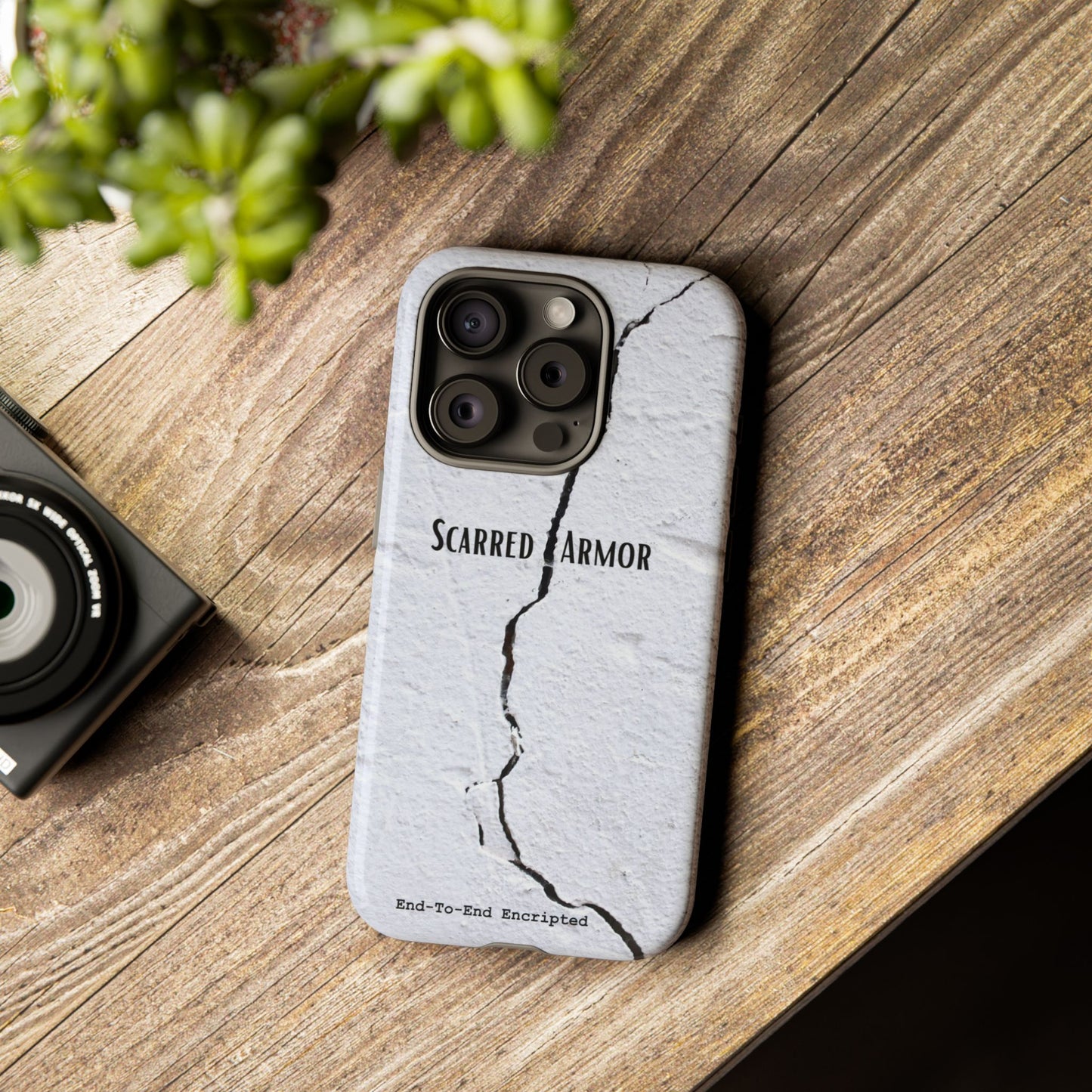 Tough iPhone Cases Phone Case_ Series N8+ TCPCASE PT2WW001_ Limited Edition  Scarred Armor Design iPhone Cases by WesternWaves: