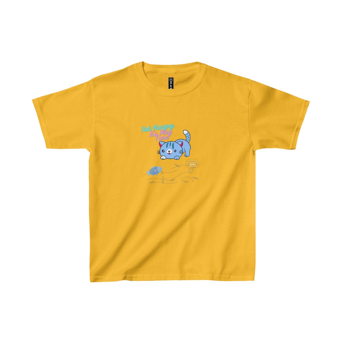 Kids Heavy Cotton™ Tee_ N2 Series SPW KHCT PT2WW0011_Limited Edition Durable Comfort for Every Adventure by WesternWaves: