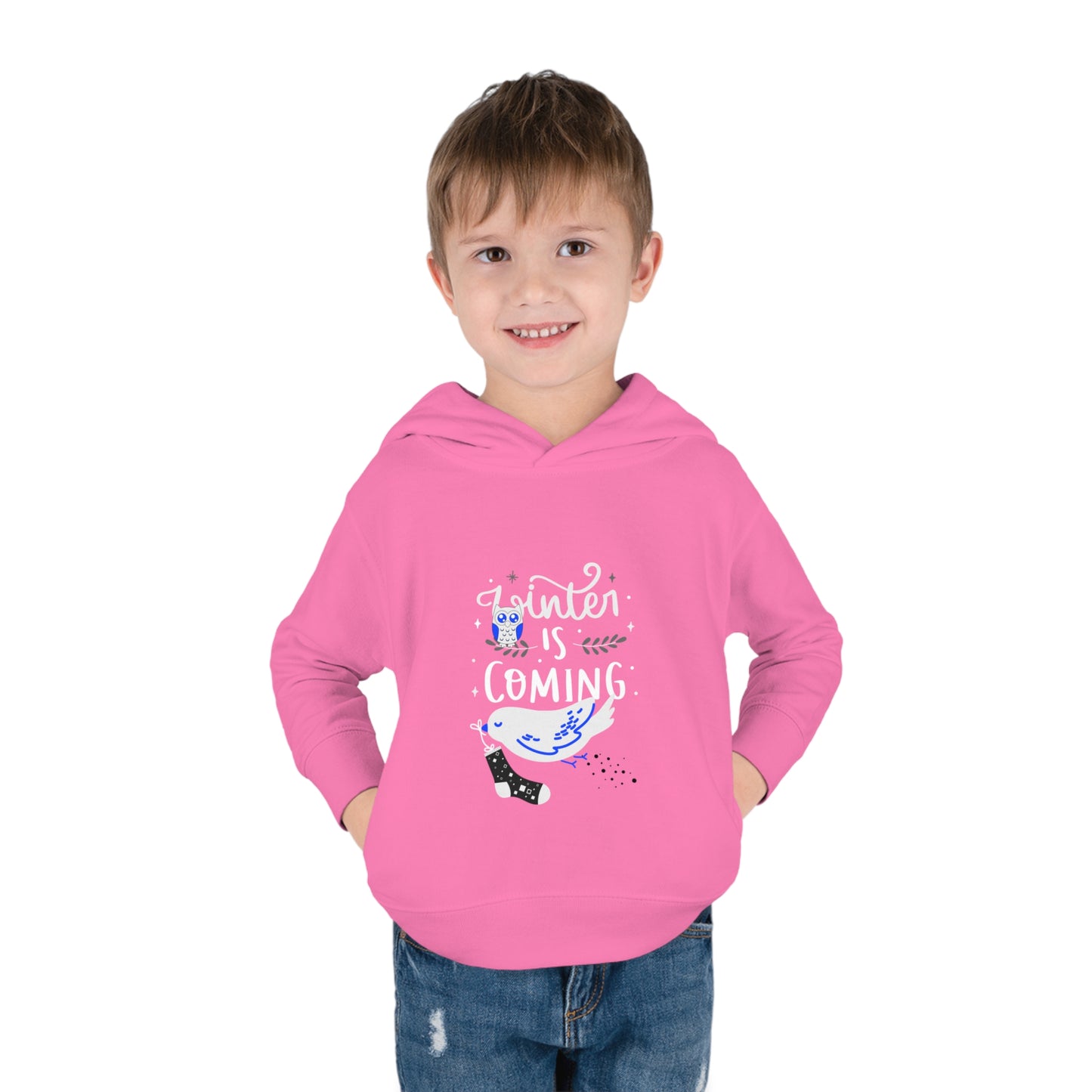 Toddler Pullover Fleece Hoodie – N2 Series SPW TPOFH PT2WW002_– Cozy, Durable & Personalized Limited Edition by WesternWaves: