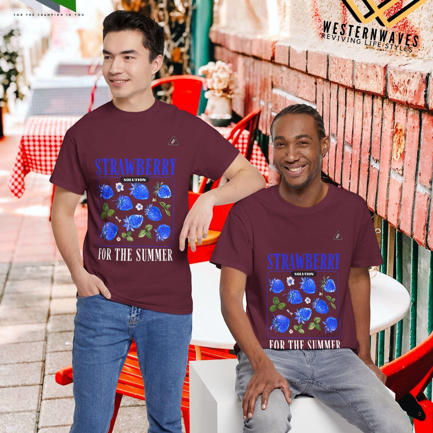 Unisex Heavy Cotton Tee_ N6* Series USHCTEE PT2WW004_ Limited Edition by WesternWaves_