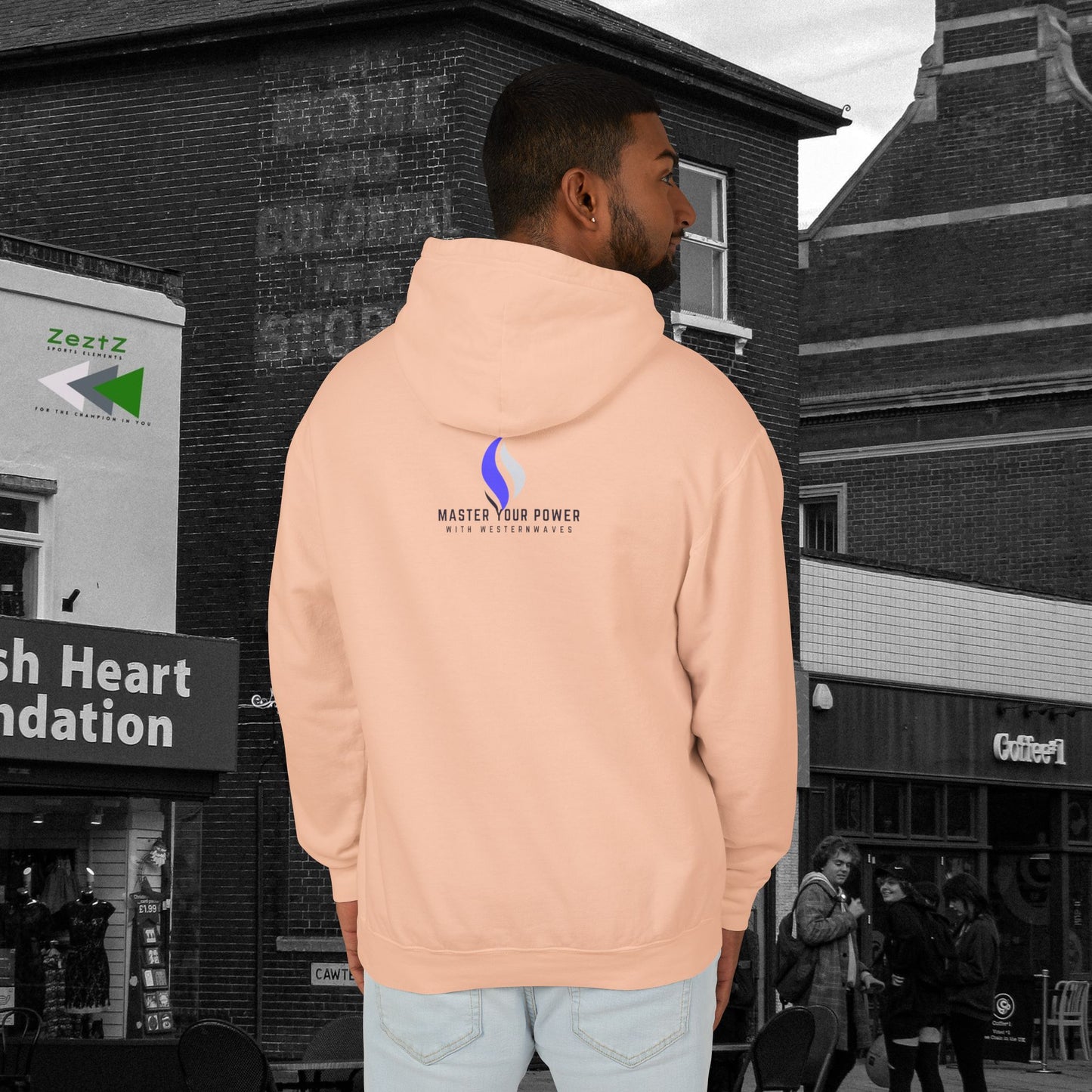 Unisex Lightweight Hooded Sweatshirt – N2 Series SPW USLWHSS PT2WW012_ Limited Edition Crafted Comfort by WesternWaves: