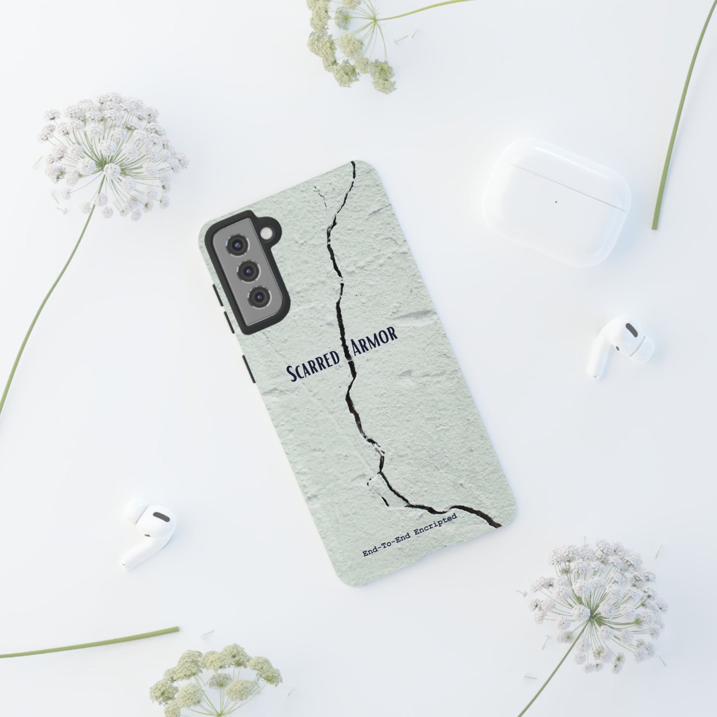 Tough Cases_ Samsung Galaxy Phone Case_ Series N8+ TCPCASE PT2WW003_ Limited Edition  Scarred Armor Design Samsung Galaxy Phone Cases by WesternWaves: