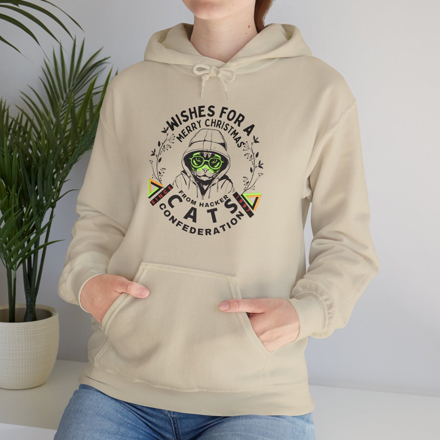 Unisex Heavy Blend™ Hooded Sweatshirt_ N2 Series SPW USHBHSS PT2WW001_ 2024 X’Mas Limited Edition by WesternWaves: