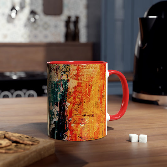 Two-Tone Coffee Mugs, 11oz_ N2+ Series TTCM11OZ PT2WW001_ Limited Edition by SPW of WesternWaves: