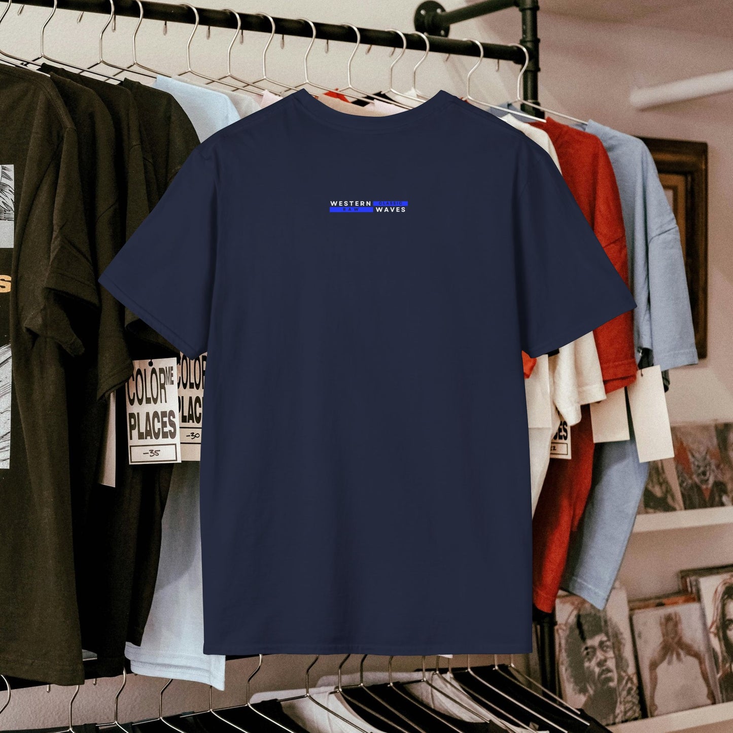 Unisex Softstyle T-Shirt_ N2* Series SPW USSTS FT2WW010_ Redefine Relaxation Limited Edition by WesternWaves: