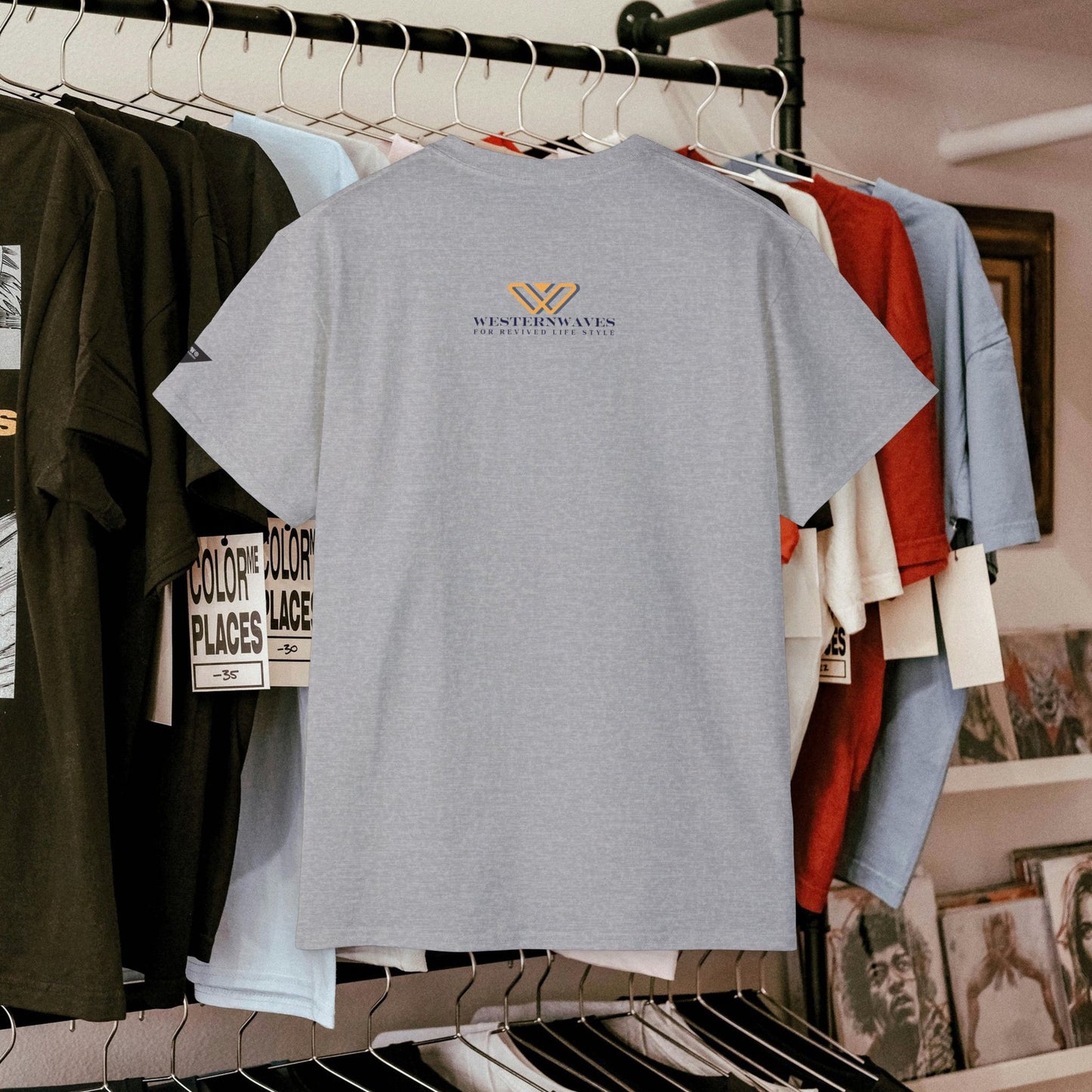 Unisex Ultra Cotton Tee - "There's Nothing Between Screens, Dreams & Fantasy" T-Shirt - Perfect for Dreamers and Creatives_ 07 May 2025_ 001