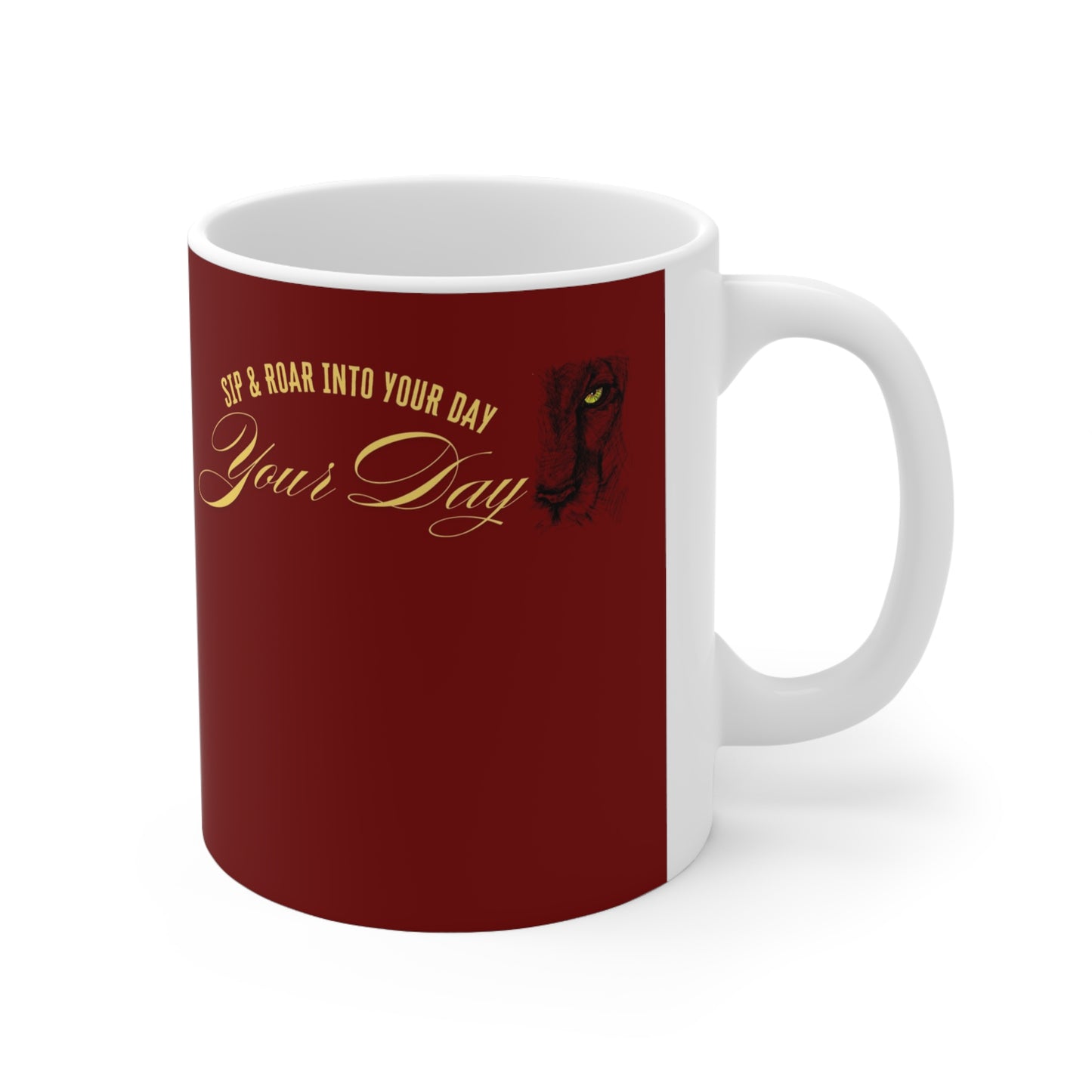 Ceramic Coffee Mug 11oz & 15oz_ N7+ Series CCMUG11&15OZ PT2WW001_ Limited Edition Colourful Ceramic Mug for Home & Office by WesternWaves: