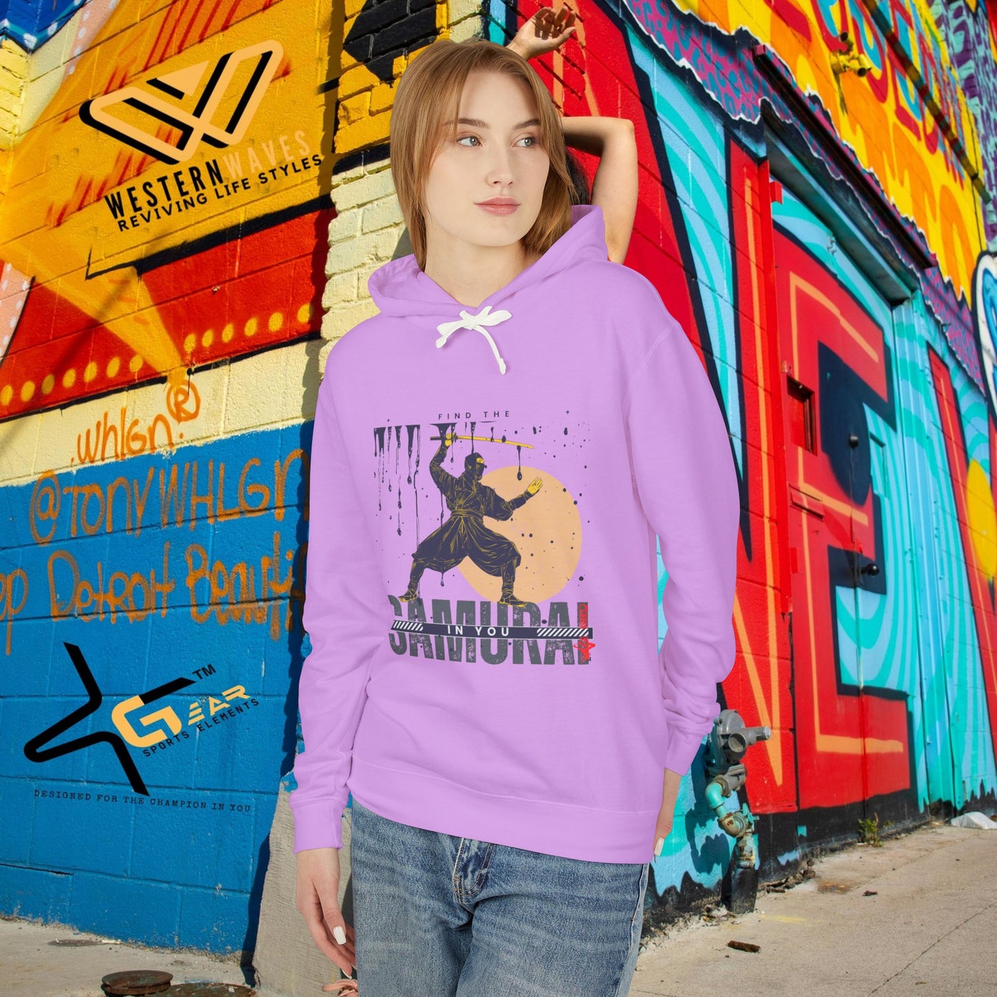 Unisex Lightweight Hooded Sweatshirt – N2 Series SPW USLWHSS PT2WW007_ Limited Edition Crafted Comfort by WesternWaves: