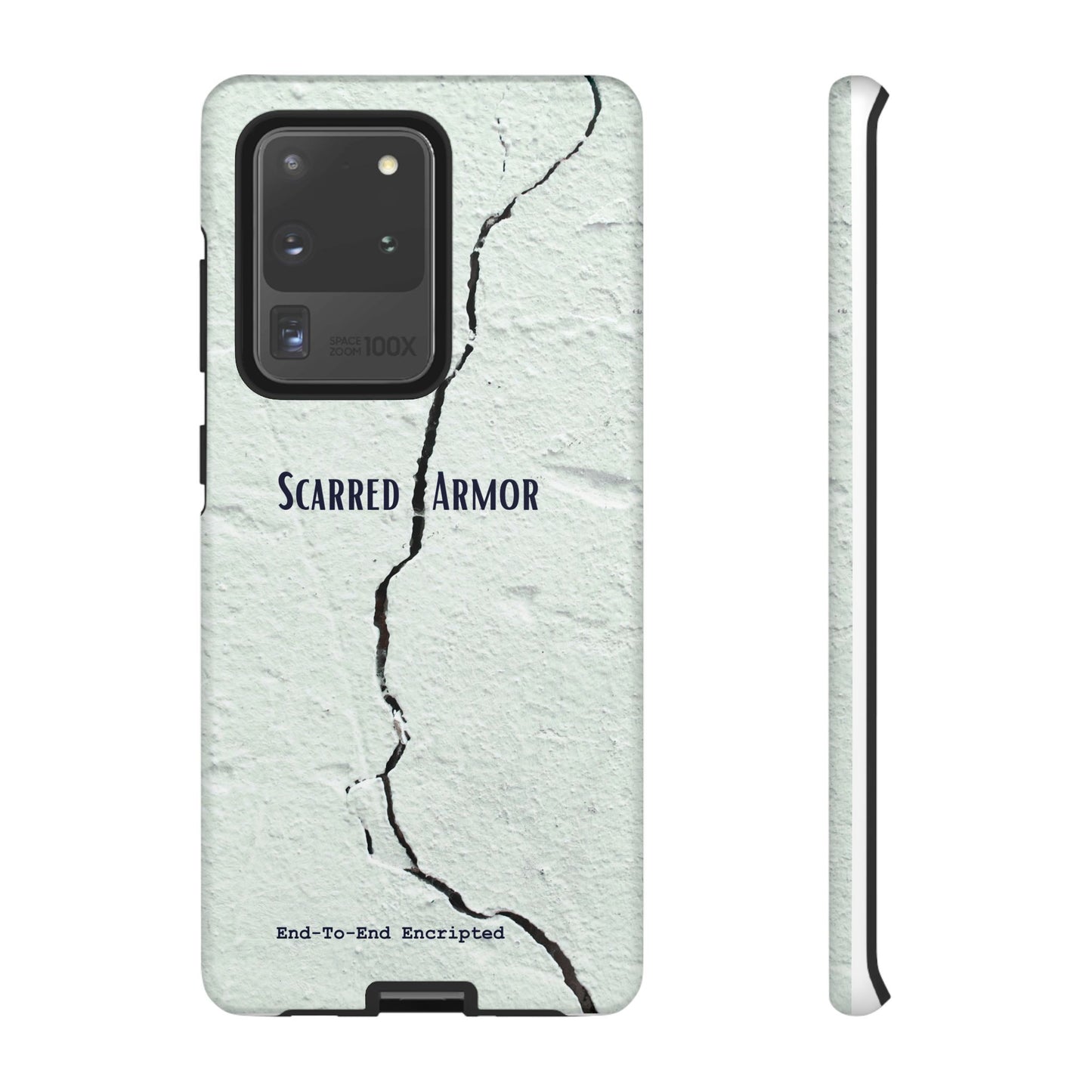 Tough Cases_ Samsung Galaxy Phone Case_ Series N8+ TCPCASE PT2WW003_ Limited Edition  Scarred Armor Design Samsung Galaxy Phone Cases by WesternWaves: