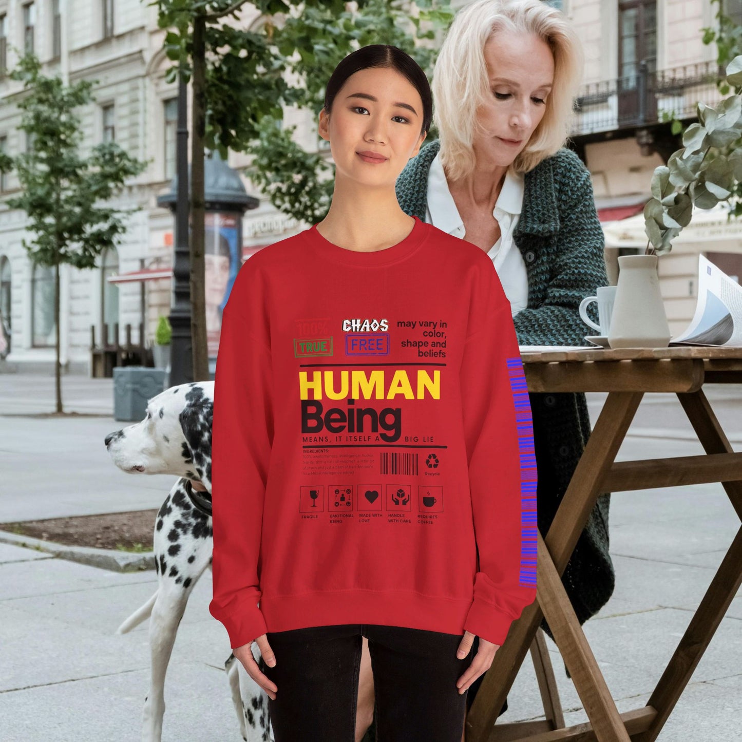 Unisex Heavy Blend™ Crewneck Sweatshirt_ N2 Series SPW UHBCSS PT2WW018_ Limited Edition Pure Luxury  By WesternWaves: