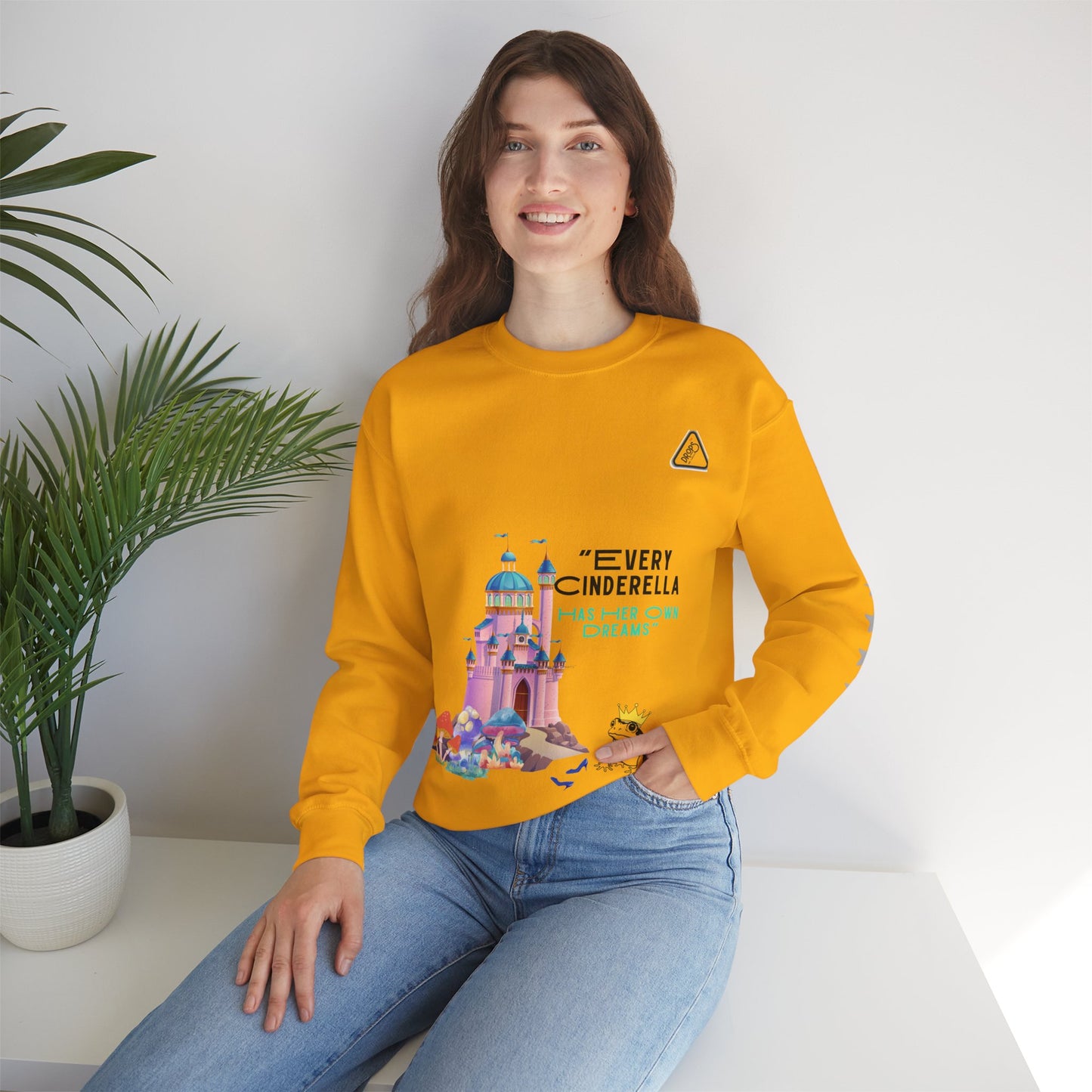 Unisex Heavy Blend™ Crewneck Sweatshirt_ N2 Series UHBCSS PT2WW007_ Limited Edition Pure Luxury  By WesternWaves: