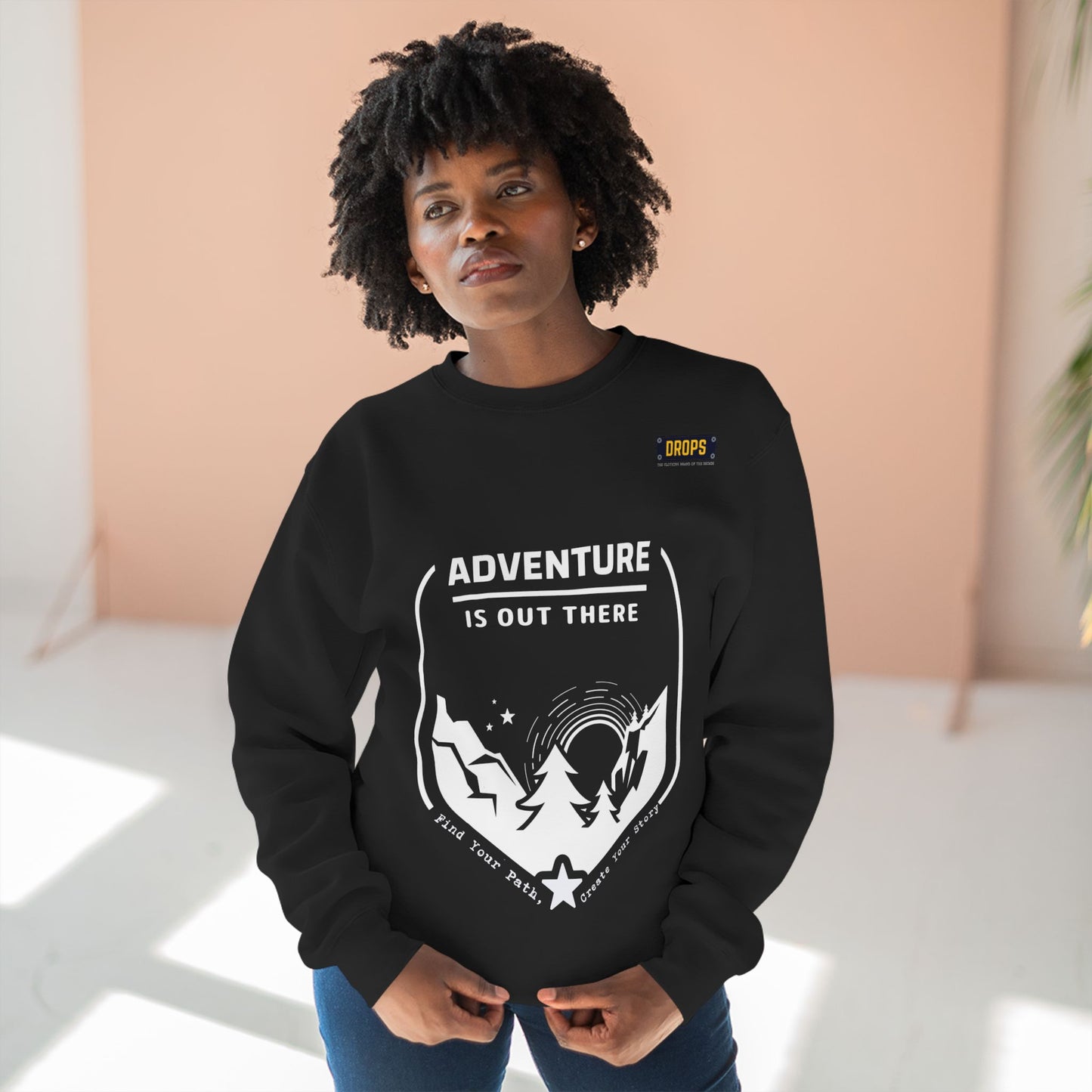 Unisex Crewneck Sweatshirt_ 04 July 2025_ Limited Edition Outdoor Gift for Adventure Lovers by WesternWaves: