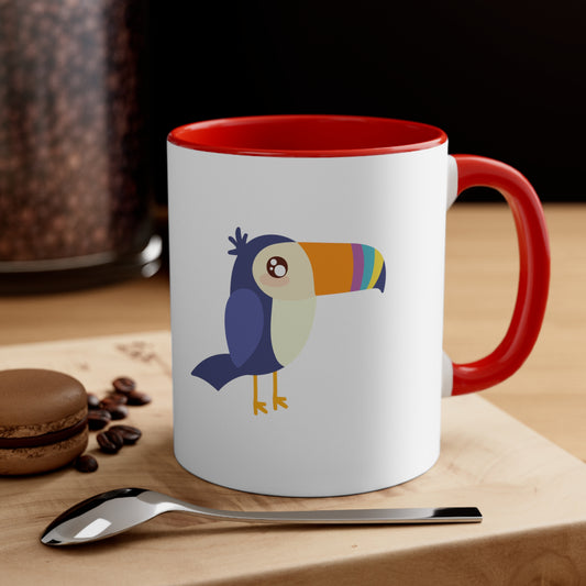 Accent Coffee Mug 11oz_ NSeries SPW ACM11OZ PT2WW015_ Vibrant Limited Edition Design by WesternWawes