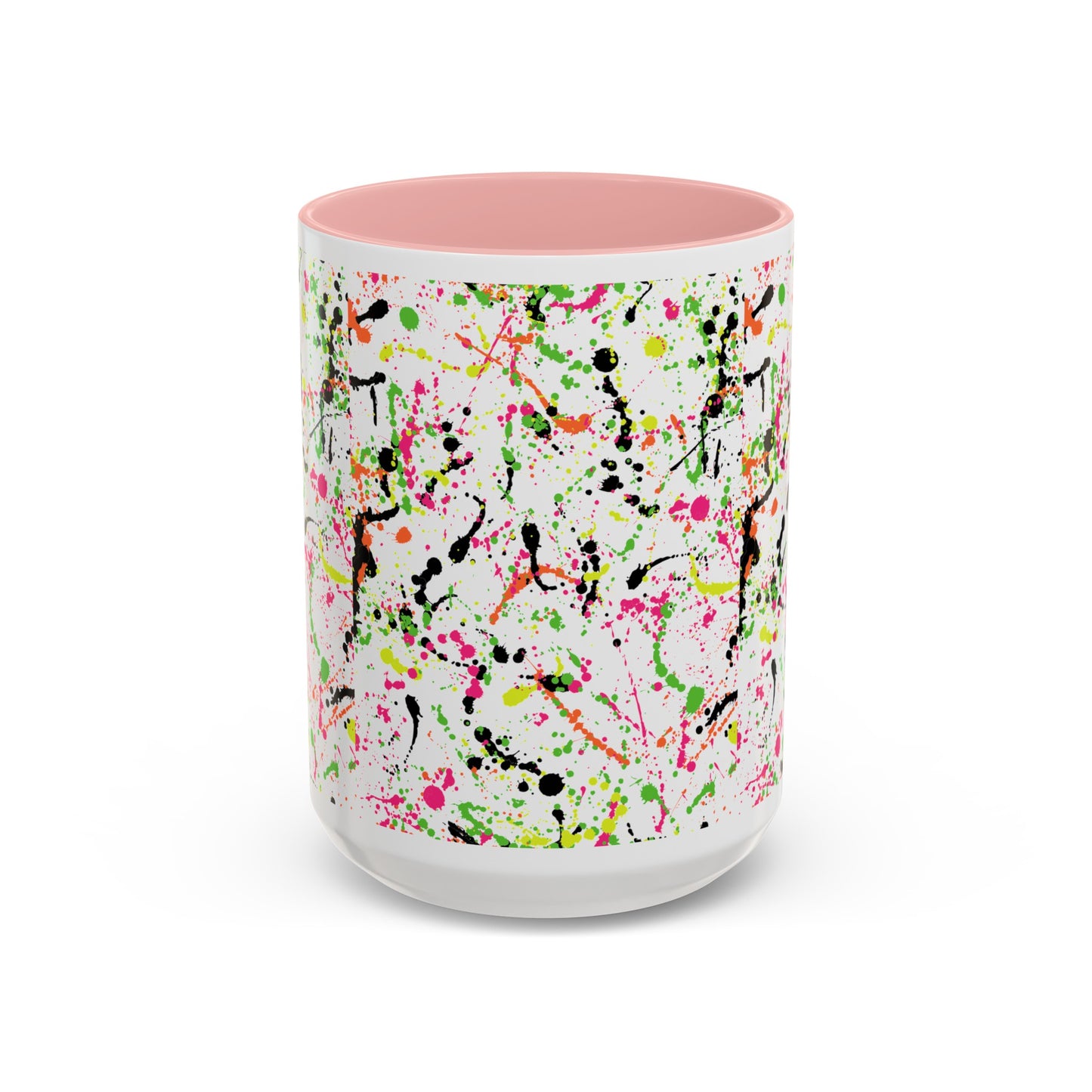 Accent Coffee Mug 11, 15oz_ N2 Series SPW ACM11OZ PT2WW0002_ Vibrant Limited Edition Design by WesternWawes: