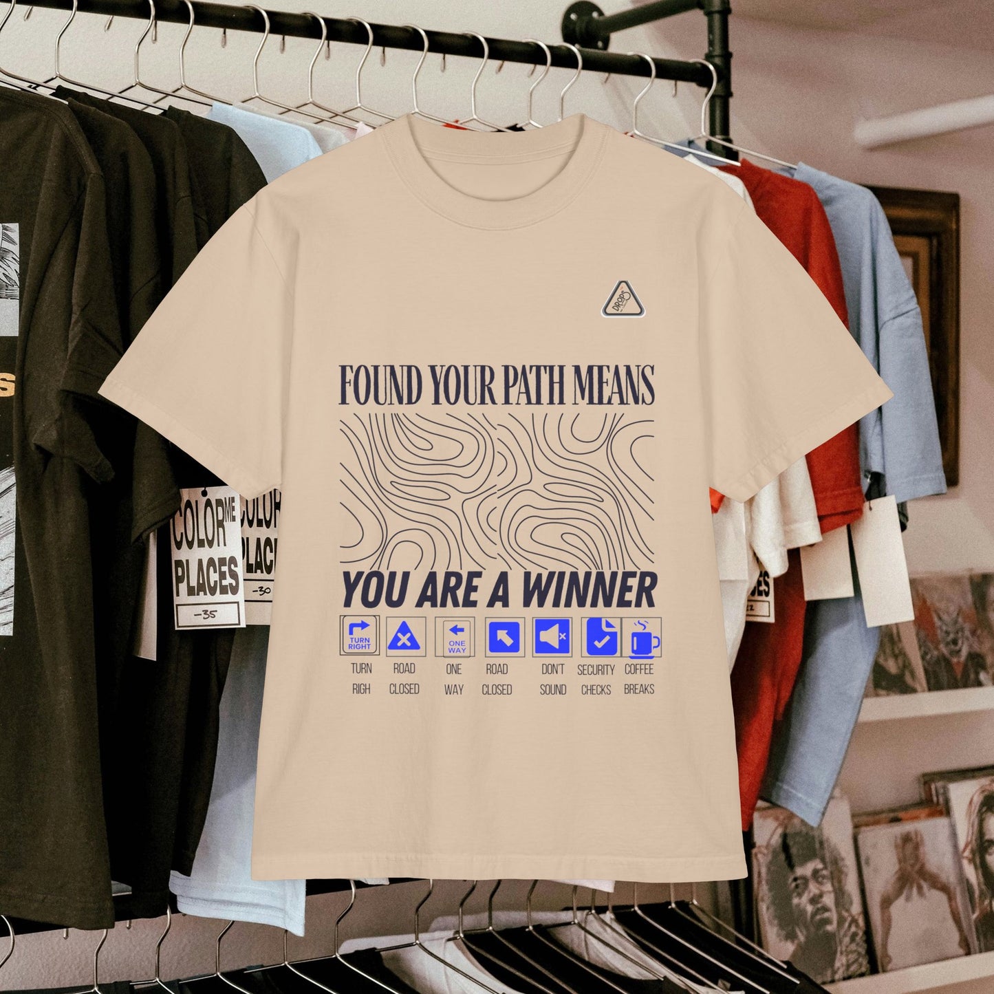 Unisex Garment-Dyed T-shirt_ N3+ Series USGDTS PT2WW005_ Comfort Colors 1717_ Limited Edition Fusion of Style by WesternWaves: