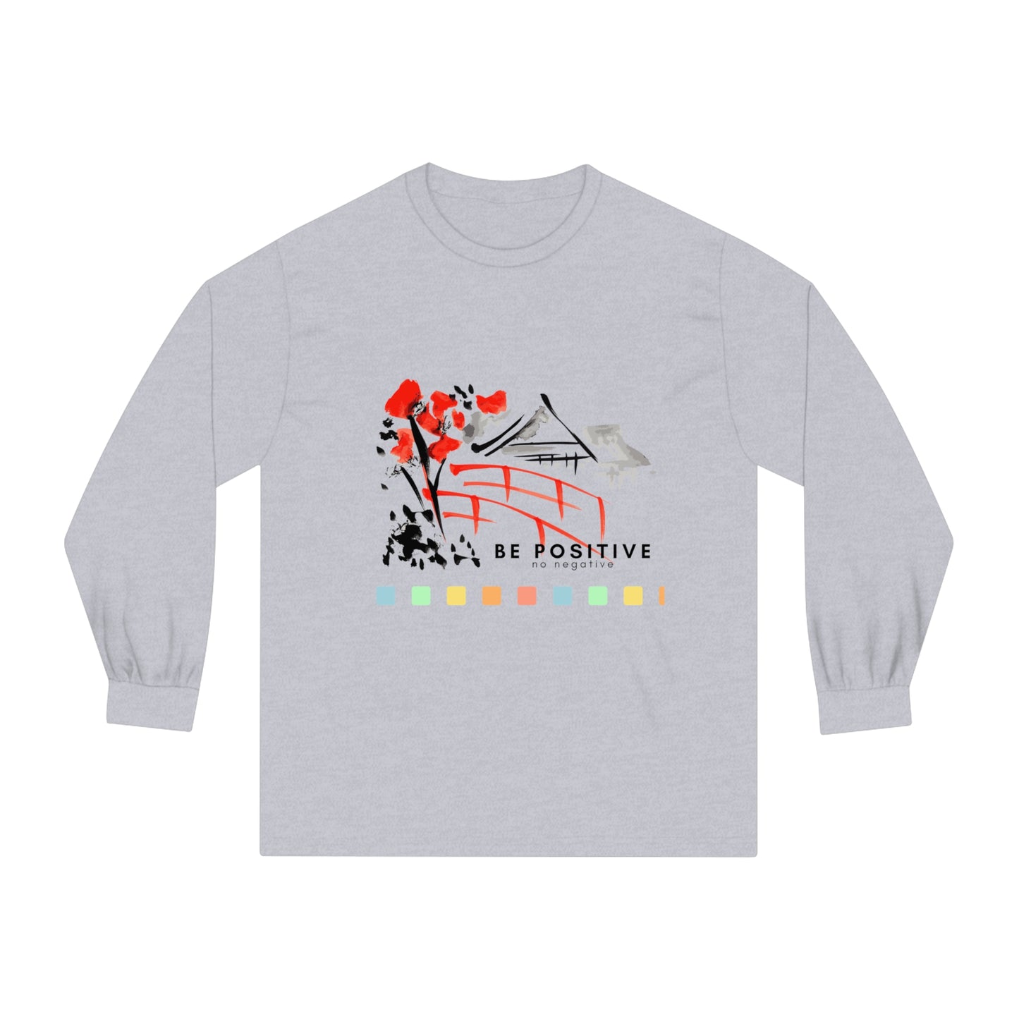 Unisex Classic Long Sleeve T-Shirt_ N2 Series SPW CLSTS PT2WW001_ Limited Edition 100% US Cotton product by WesternWaves: