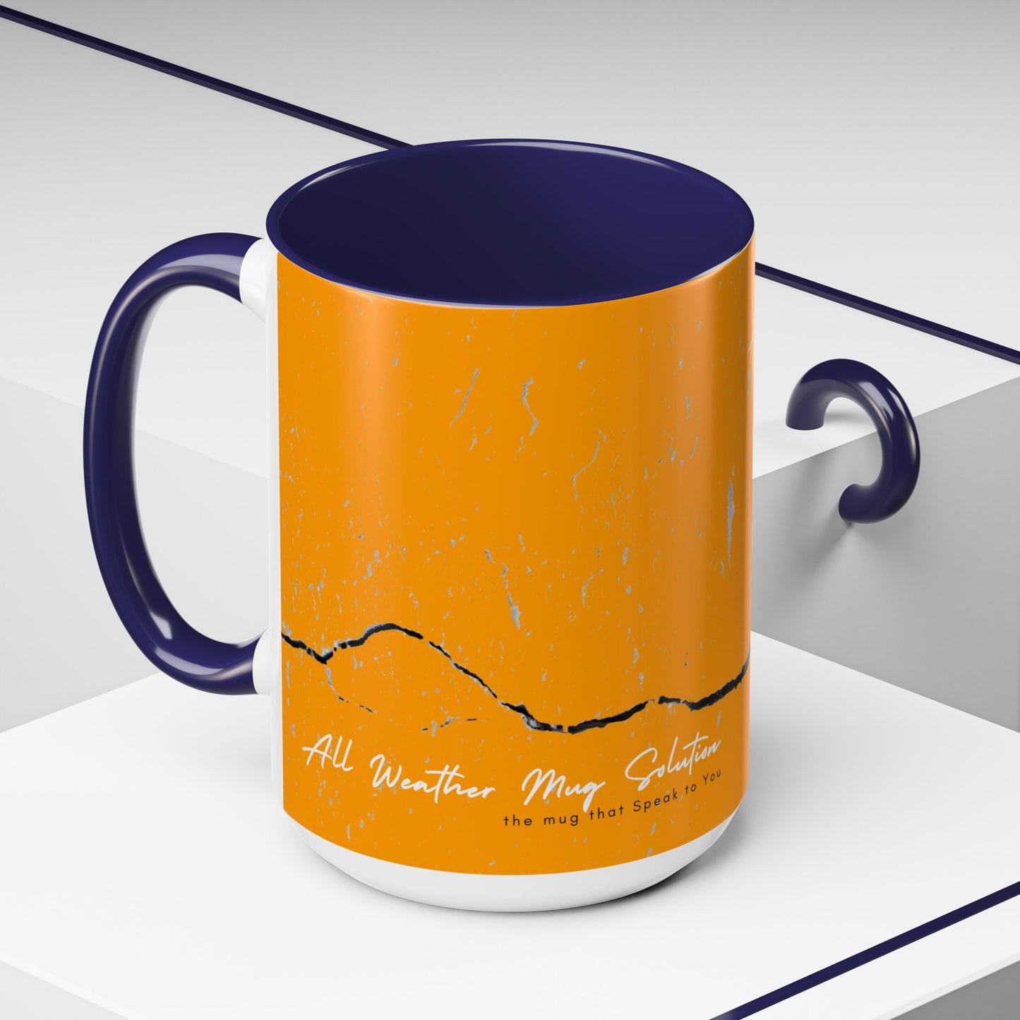 Accent Coffee Mug 11, 15oz_ N2 Series SPW ACM11OZ PT2WW009_ Limited Edition Perfect Blend of Style by WesternWaves: