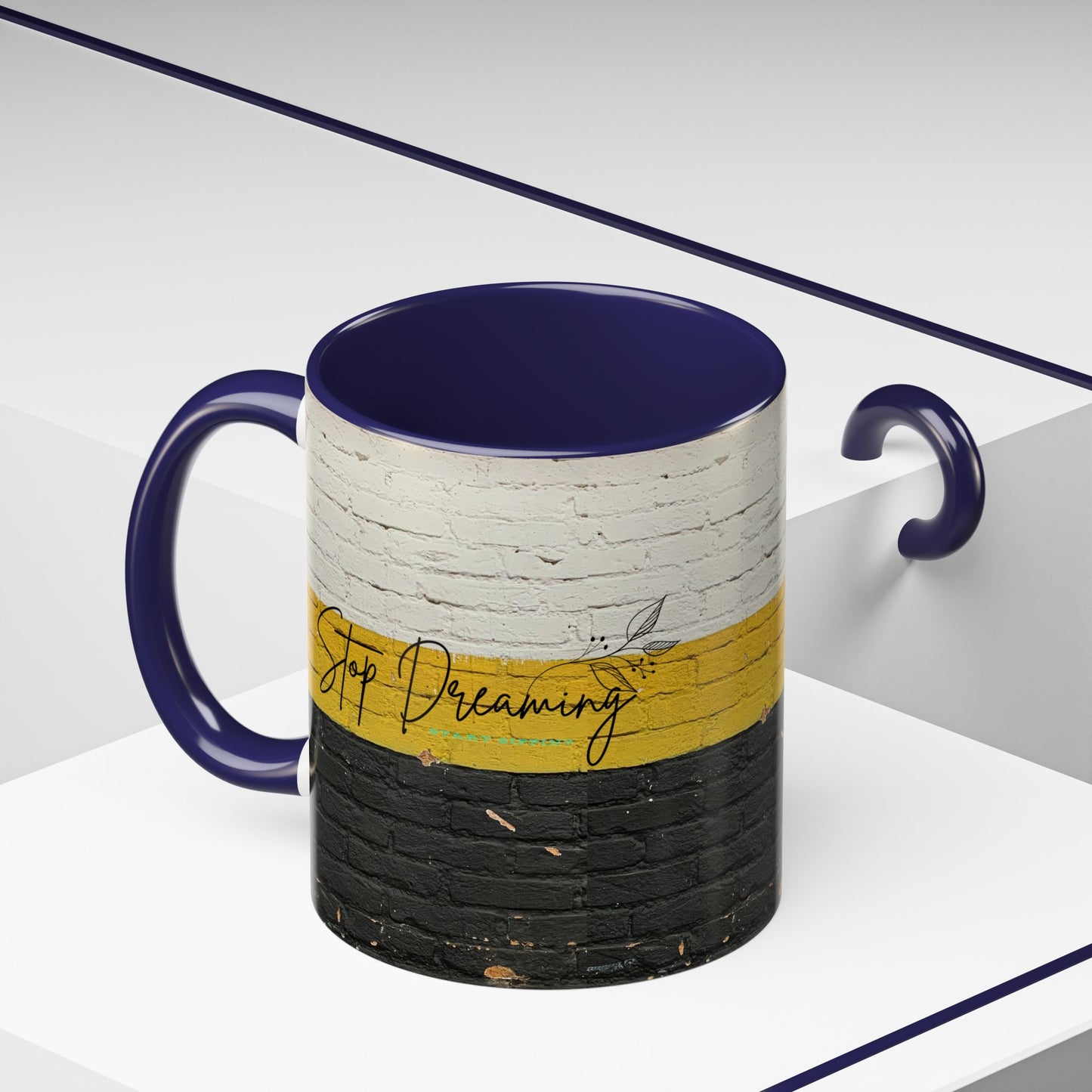 Accent Coffee Mug 11, 15oz_ N2 Series SPW ACM11OZ PT2WW012_ Limited Edition Perfect Blend of Style by WesternWaves: