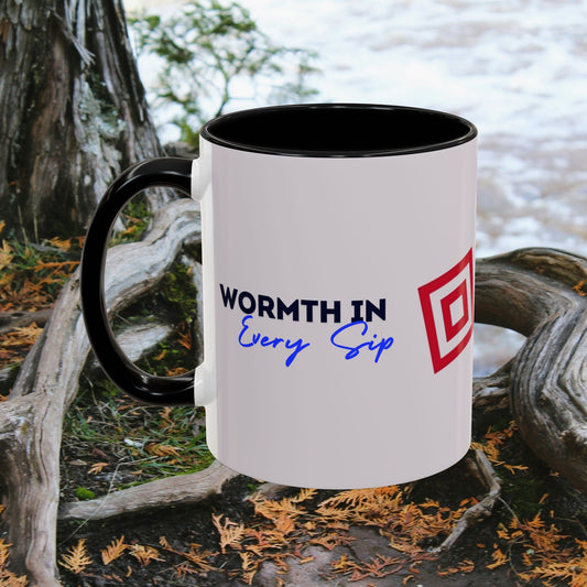 Accent Coffee Mug (11, 15oz)_ N2 Series ACMUG PT2WW003_ Limited Edition Mug by WesternWaves