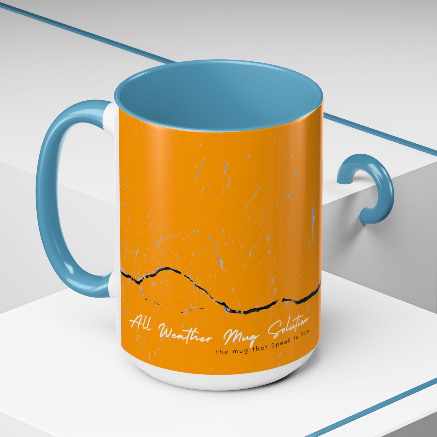 Accent Coffee Mug 11, 15oz_ N2 Series SPW ACM11OZ PT2WW009_ Limited Edition Perfect Blend of Style by WesternWaves: