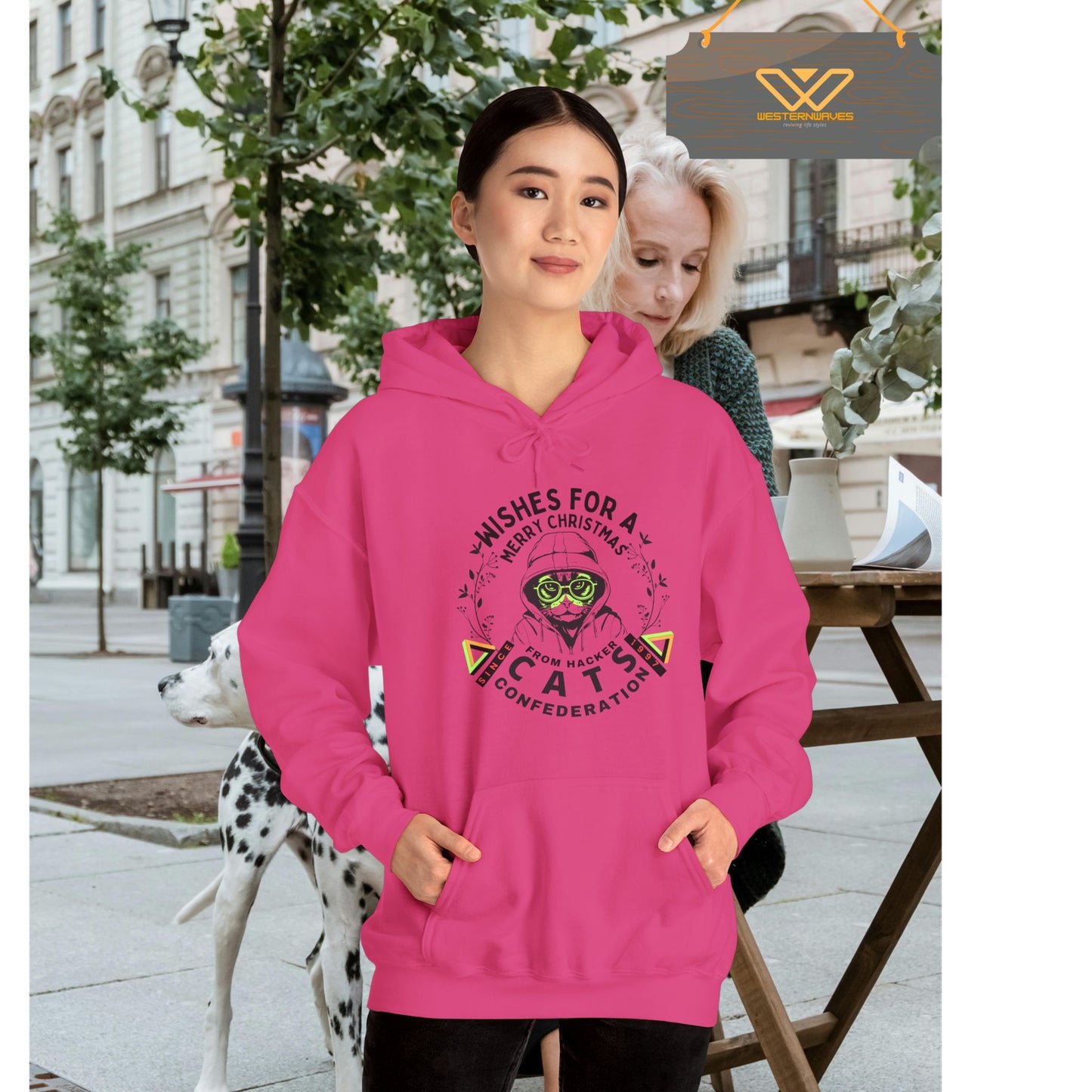 Unisex Heavy Blend™ Hooded Sweatshirt_ N2 Series SPW USHBHSS PT2WW001_ 2024 X’Mas Limited Edition by WesternWaves: