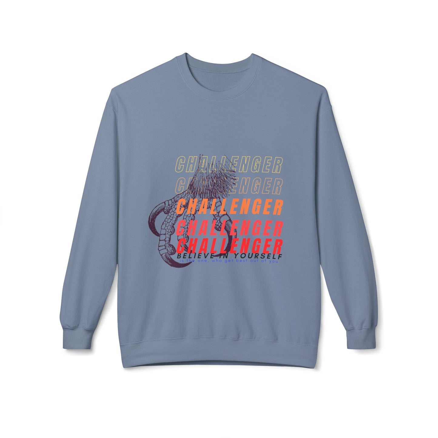 Unisex Midweight Fleece Crewneck Sweatshirt_ N Series SPW UXMWFCS PT2WW013_ WesternWaves Signature Limited Edition: