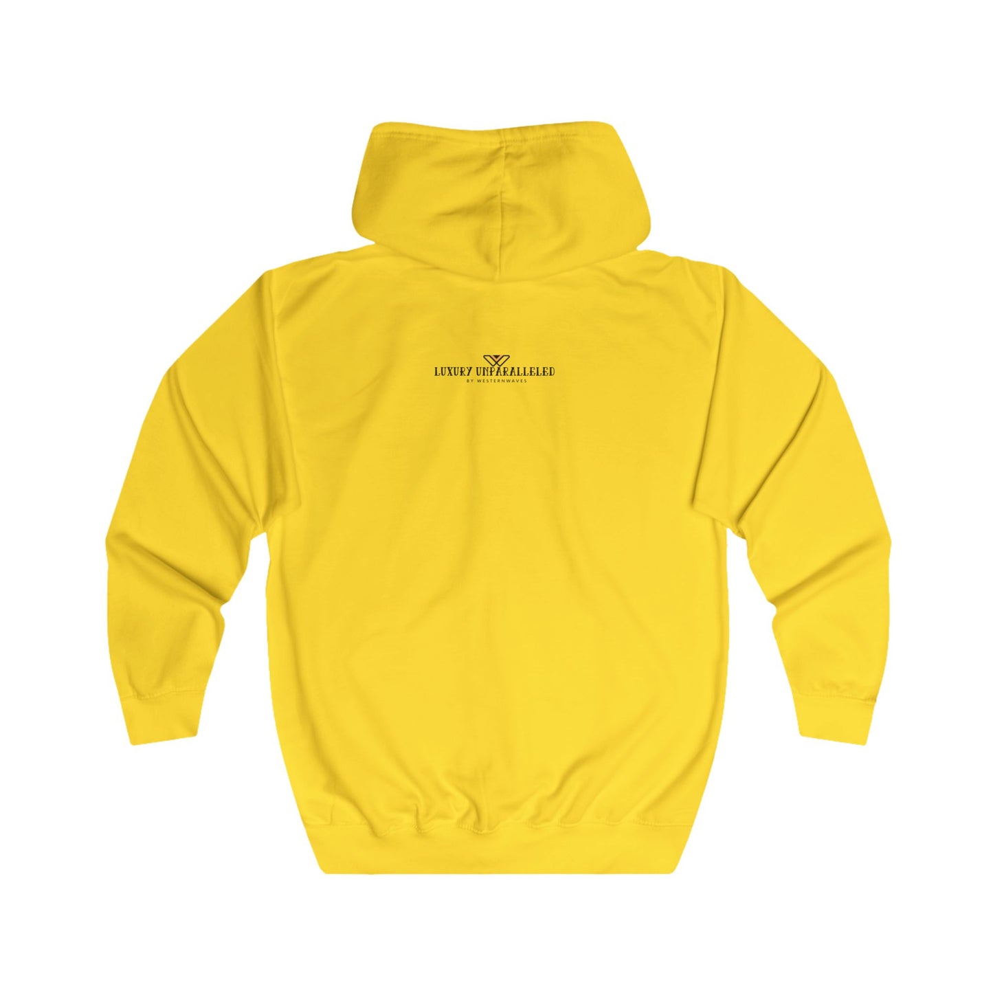 Unisex Full Zip Hoodie_ N7+ Series USFZHOODIE PT2WW004_ Limited Edition Trendy Vibes by WesternWaves: