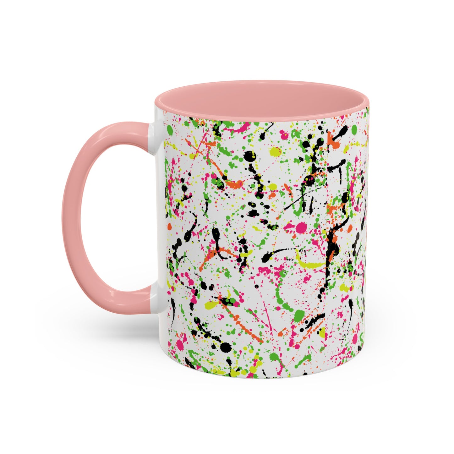 Accent Coffee Mug 11, 15oz_ N2 Series SPW ACM11OZ PT2WW0002_ Vibrant Limited Edition Design by WesternWawes: