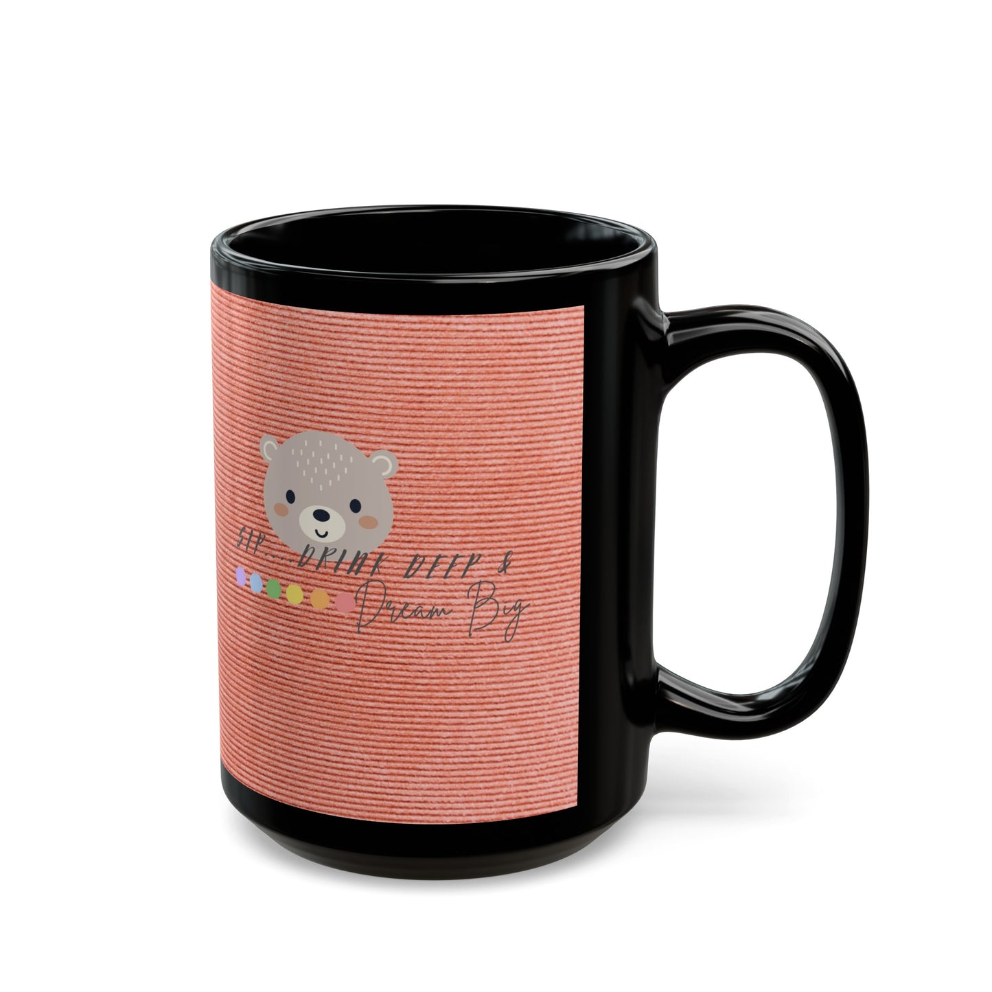 Black Mug (11oz, 15oz) _Back to School Series_ SPW CBM PT2WW003_ Limited Edition Statement Piece by WesternWaves: