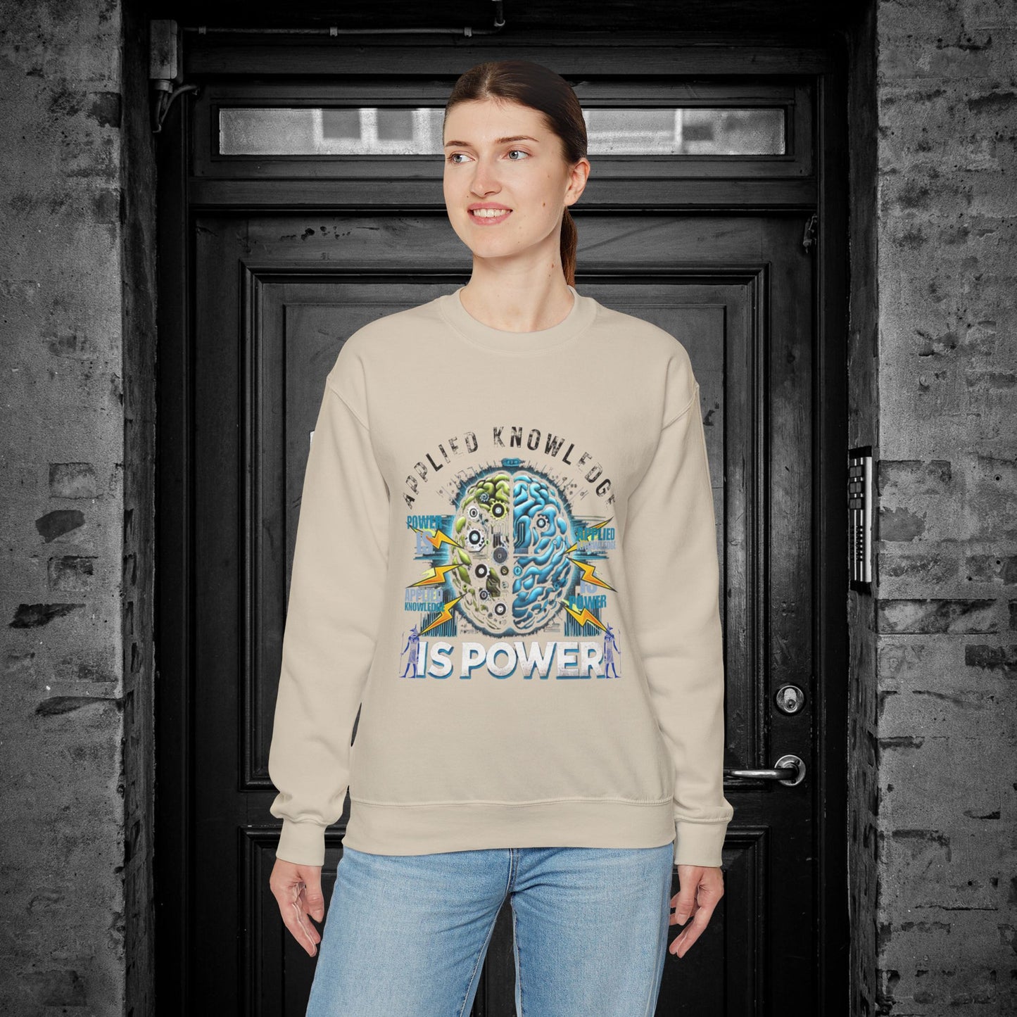 Unisex Heavy Blend™ Crewneck Sweatshirt_ N2 Series SPW UHBCSS PT2WW005_Limited Edition Pure Luxury by WesternWaves: