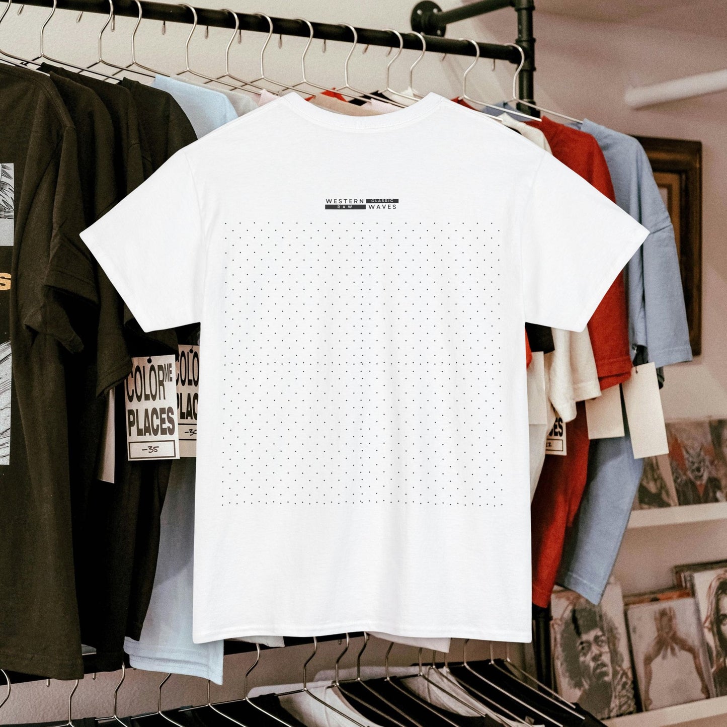 Unisex Heavy Cotton Tee_ N6* Series USHCTEE PT2WW004_ Limited Edition by WesternWaves_