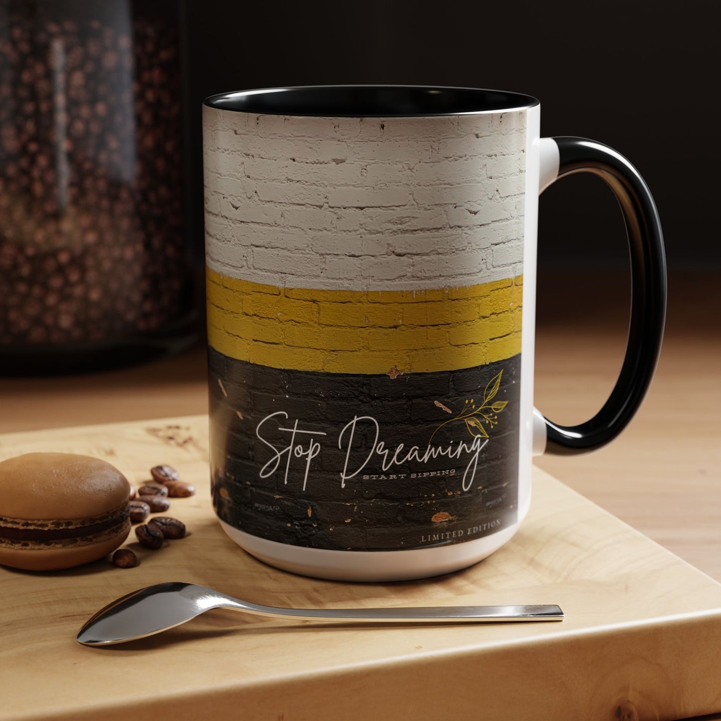 Accent Coffee Mug 11, 15oz_ N2 Series SPW ACM11OZ PT2WW012_ Limited Edition Perfect Blend of Style by WesternWaves: