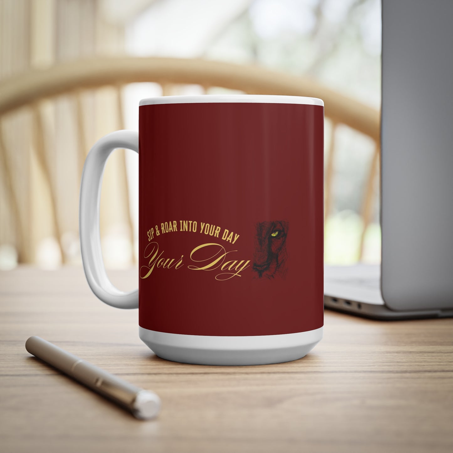 Ceramic Coffee Mug 11oz & 15oz_ N7+ Series CCMUG11&15OZ PT2WW001_ Limited Edition Colourful Ceramic Mug for Home & Office by WesternWaves: