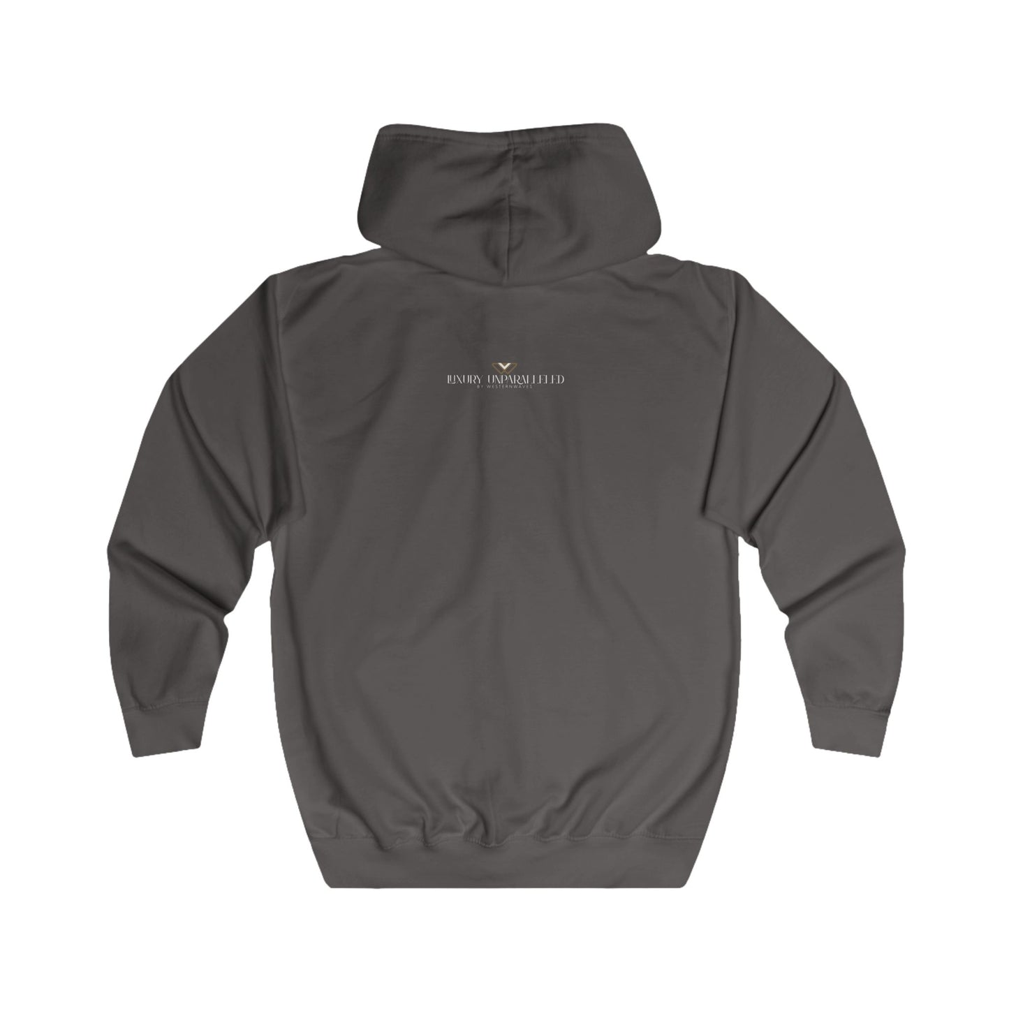 Unisex Full Zip Hoodie_ N7+ Series USFZHOODIE PT2WW004_ Limited Edition Trendy Vibes by WesternWaves: