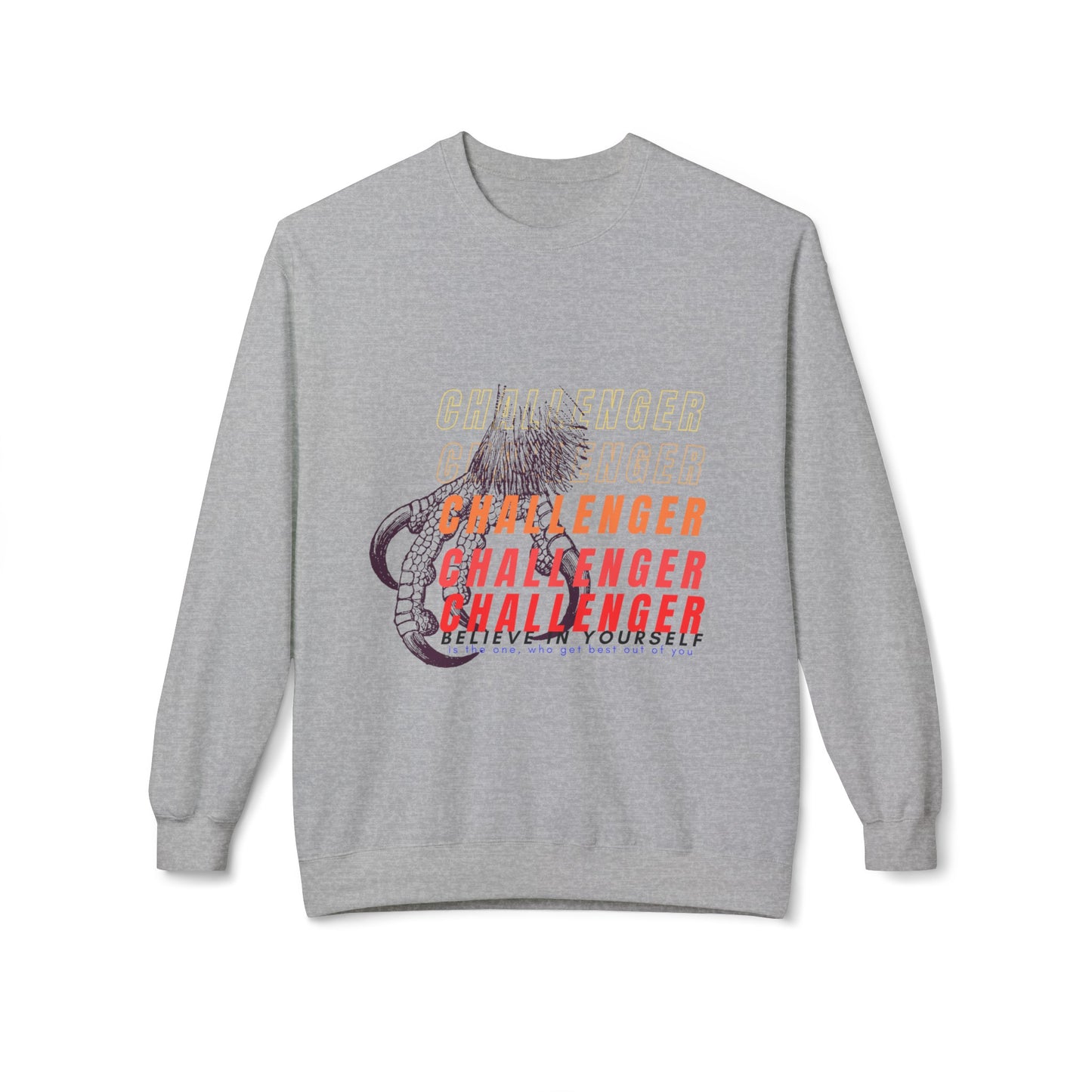 Unisex Midweight Fleece Crewneck Sweatshirt_ N Series SPW UXMWFCS PT2WW013_ WesternWaves Signature Limited Edition: