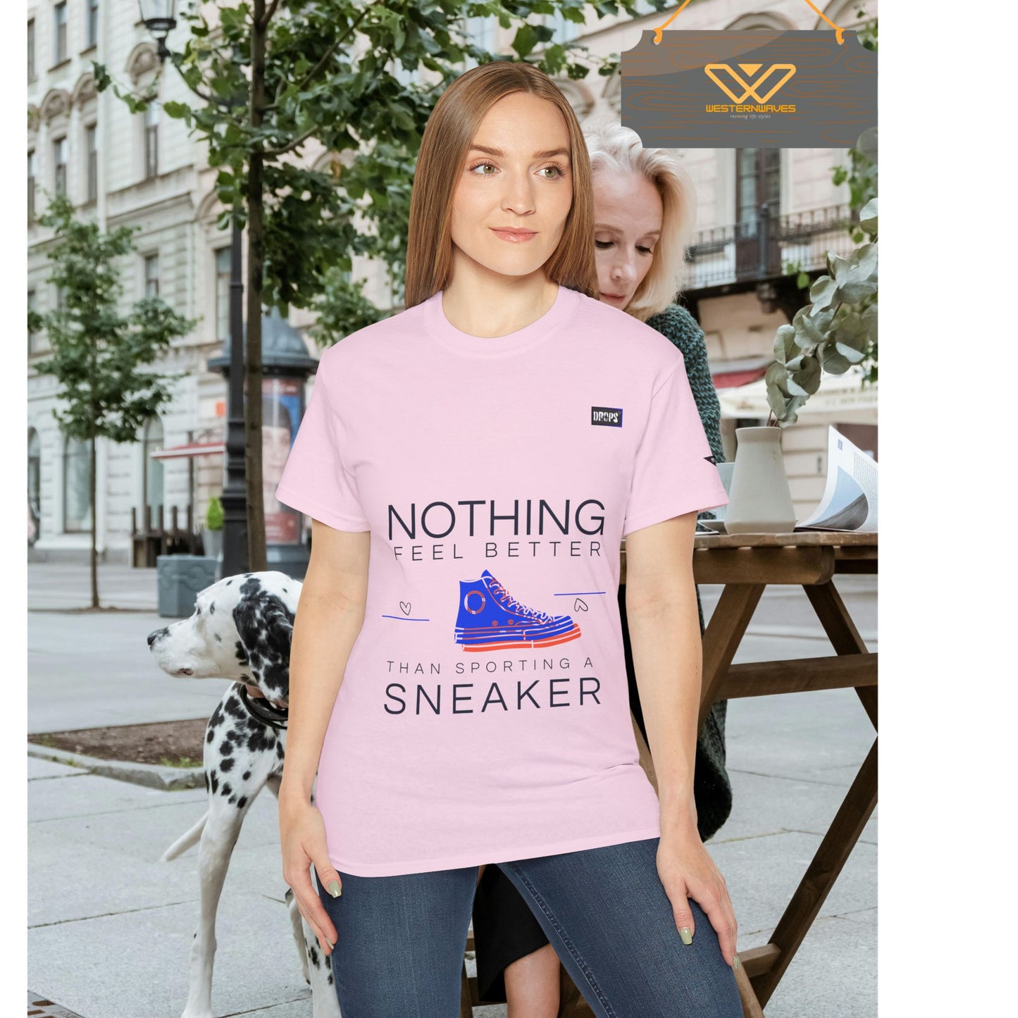 Unisex Ultra Cotton Tee_ Classic Comfort Unleashed_ N2* Series USUCTEE PT2WW009_ Limited Edition Maximum Comfort & Style by WesternWaves: