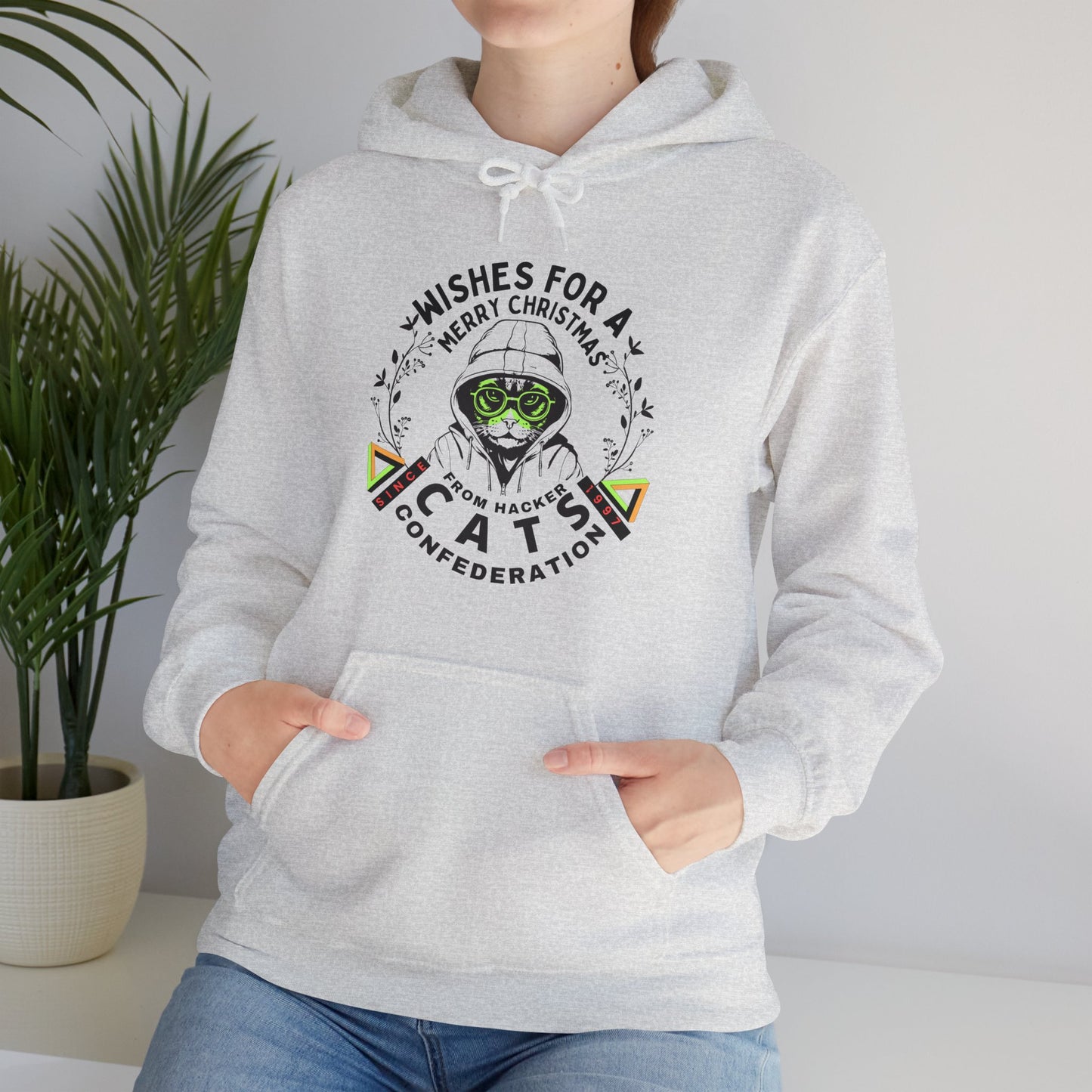 Unisex Heavy Blend™ Hooded Sweatshirt_ N2 Series SPW USHBHSS PT2WW001_ 2024 X’Mas Limited Edition by WesternWaves: