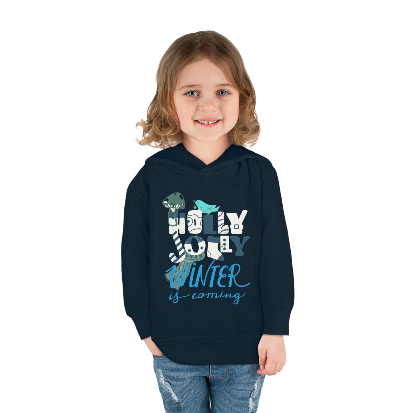 Toddler Pullover Fleece Hoodie – N2 Series SPW TPOFH PT2WW004_– Cozy, Durable & Personalized Limited Edition by WesternWaves: