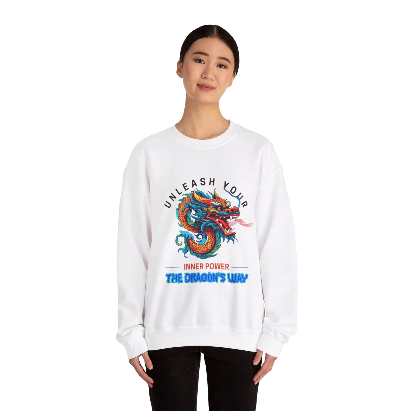 Unisex Heavy Blend™ Crewneck Sweatshirt_ N2 Series SPW UHBCSS PT2WW007_Limited Edition Pure Luxury for Every Occasion by WesternWaves: