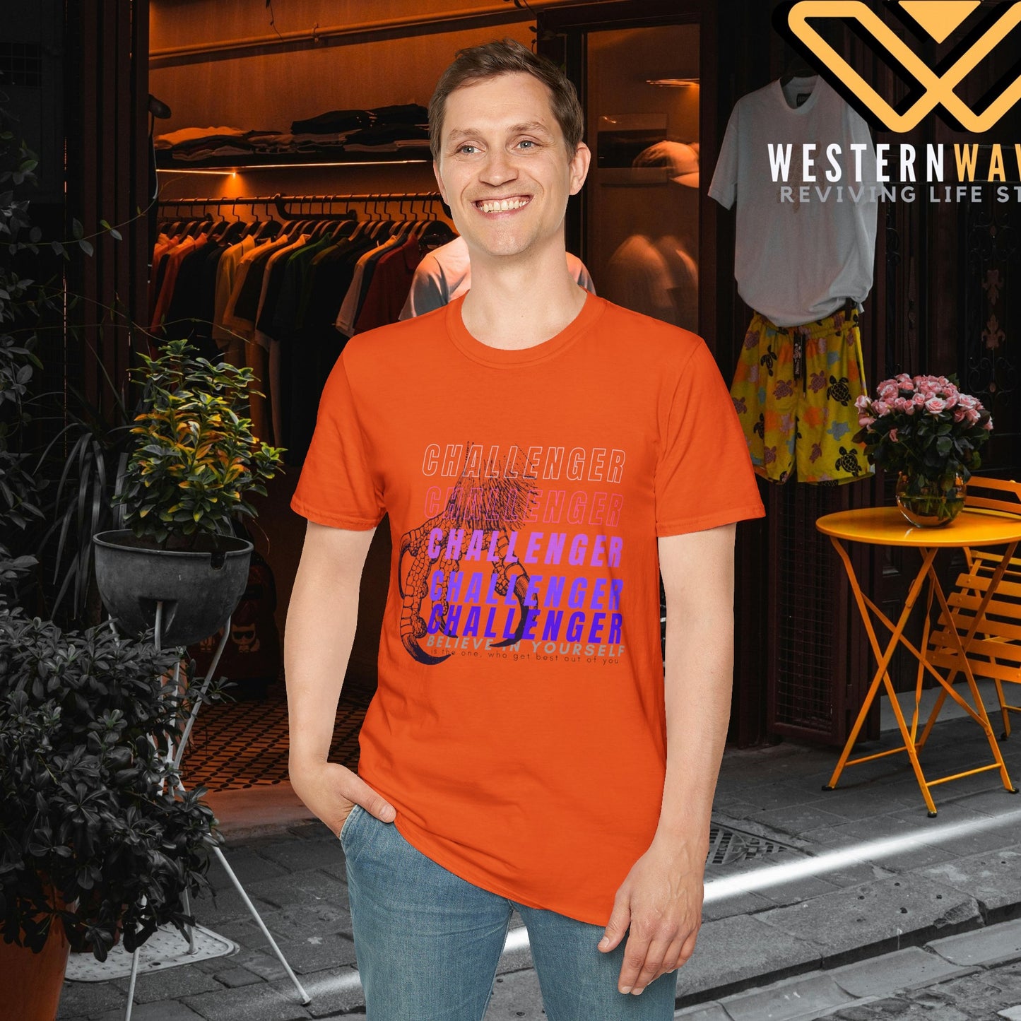 Unisex Softstyle T-Shirt_  N Series SPW USSTS FT2WW013_Limited Edition by WesternWaves: