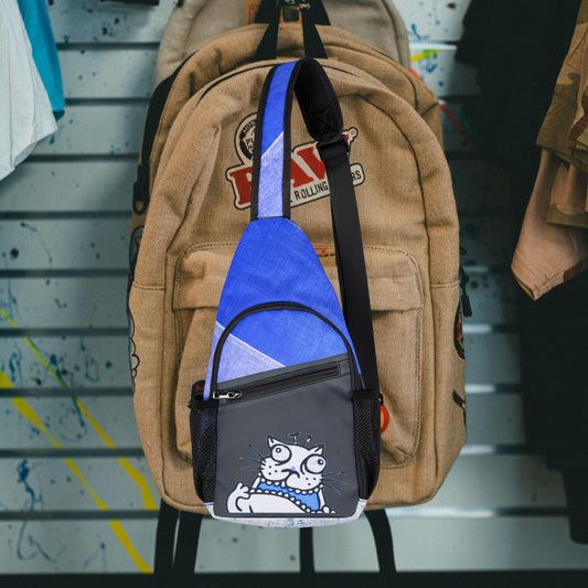 Stylish Chest Bag - N7+ Series SCBAG PT2WW001 by WesternWaves | Limited Edition | Adjustable Strap and Multiple Pockets