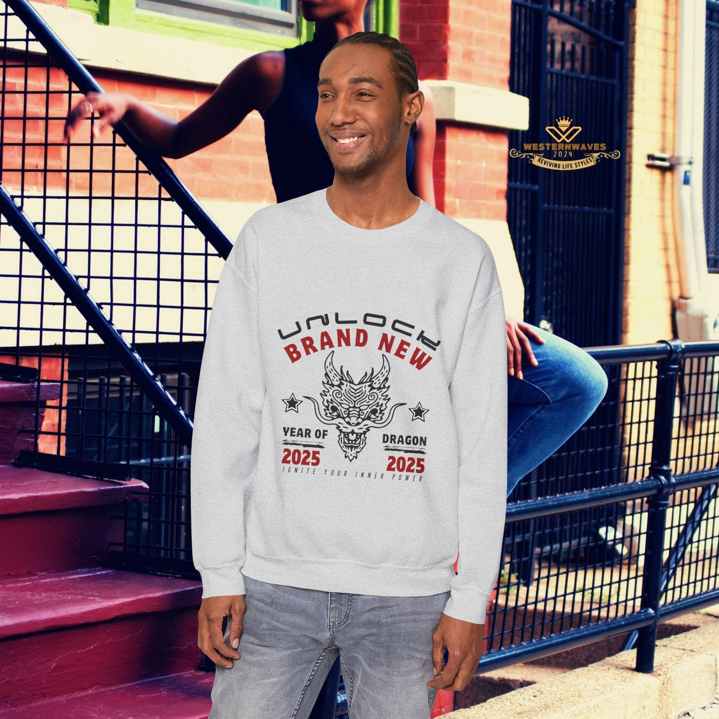 Seasonal Seller Unisex Sweatshirt_ N2 Series SPW SSSSPT2WW003_ Limited Edition Seasonal Offer by WesternWaves: