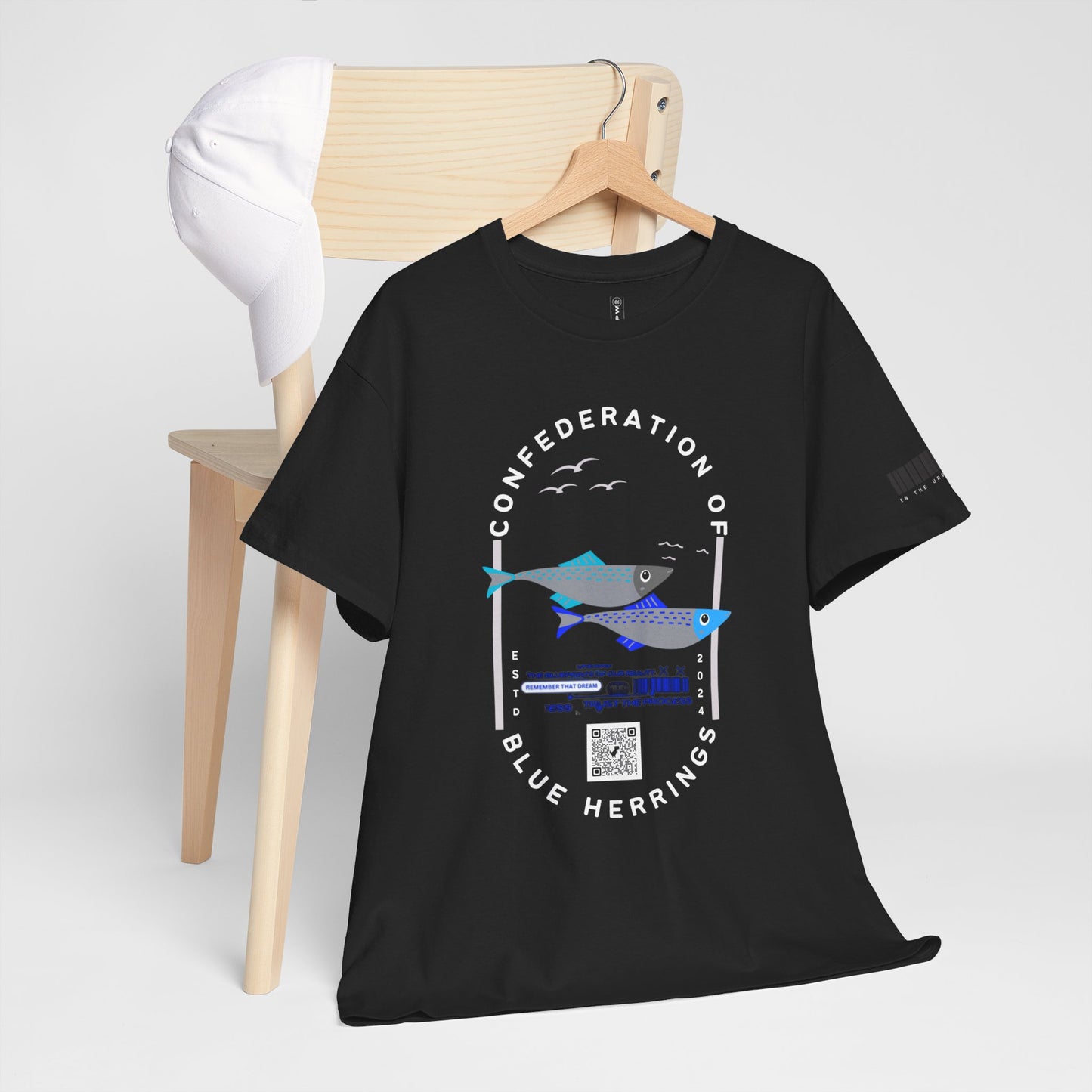 Unisex Heavy Cotton Tee_ Crafted from premium 100% cotton_ N2 Series SPW UHCT PT2WW003A_ Limited Edition Maximum Comfort  by WesternWaves: